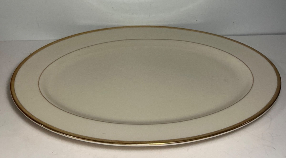 Vintage Lenox Tuxedo Pattern 16 inch Platter