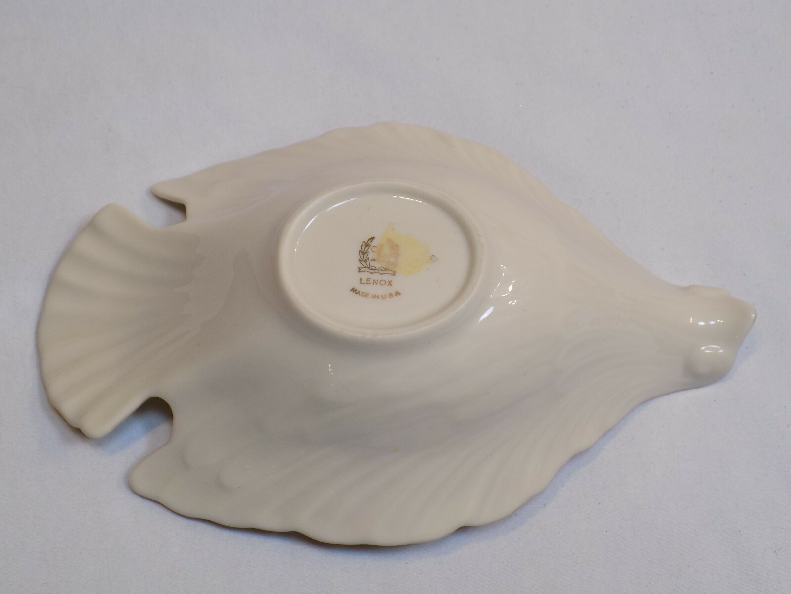 Lenox China Bird Server Serving Open Candy Bowl Dish Gold Rim Ivory Gold Trim 8″