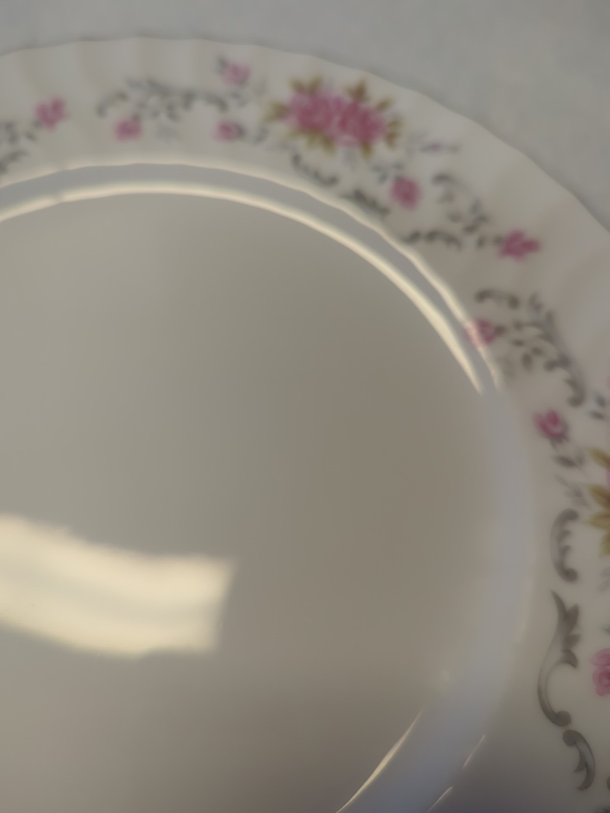 Vintage Lovely Fine China Japan 10.25″ Dinner Plate – Anne Pattern 3841
