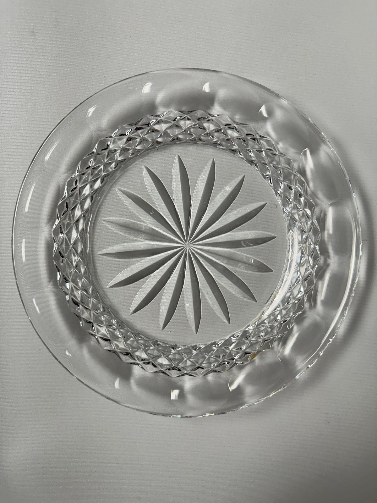 Set of 4 Mint Waterford Colleen Short Stem Accent Plate