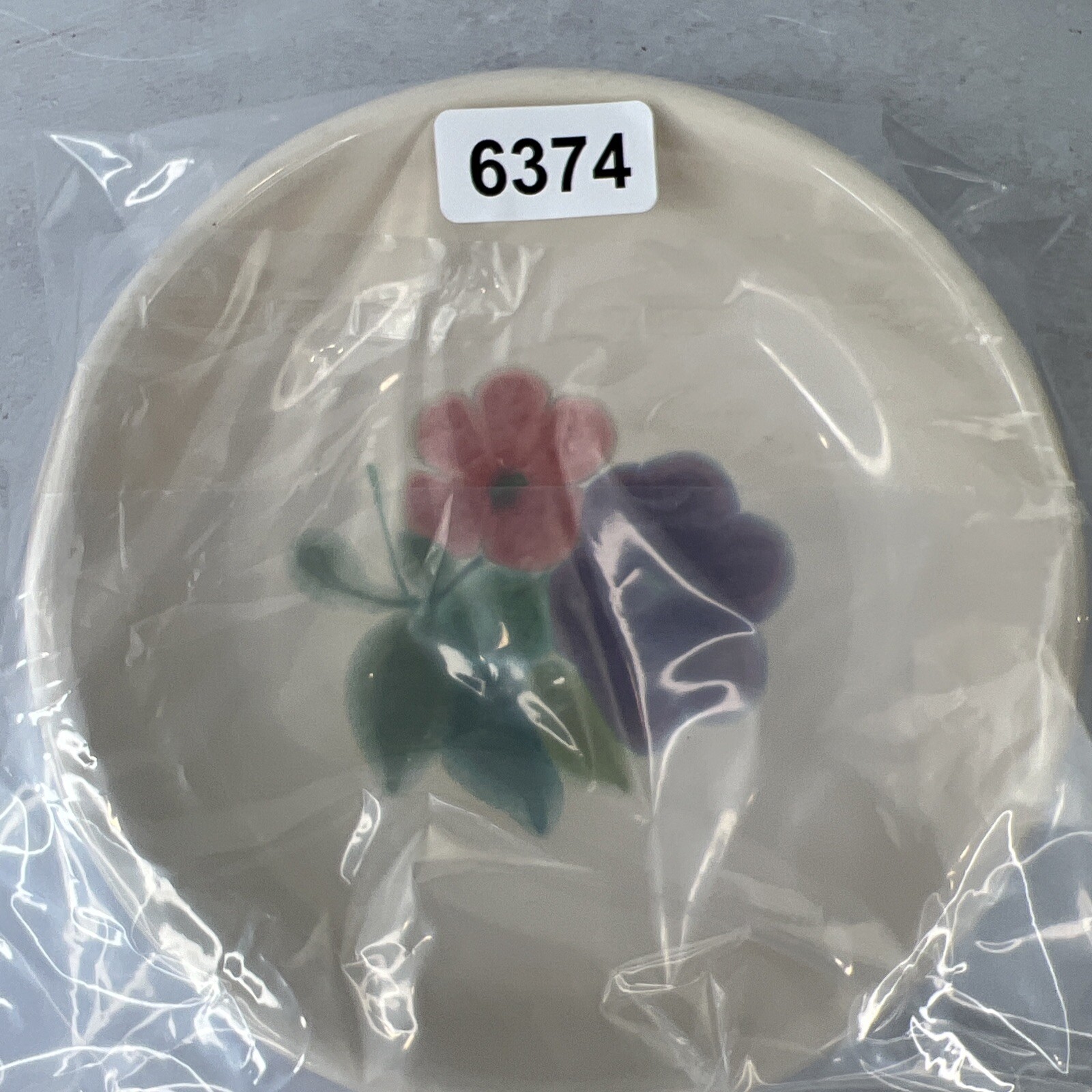 RARE VINTAGE Franciscan Earthenware Floral Cereal Bowl 7”
