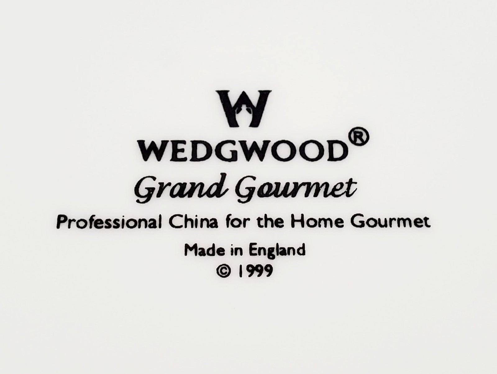 (2) WEDGWOOD BONE CHINA GRAND GOURMET WHITE 11 1/8″ INDIVIDUAL PASTA BOWLS