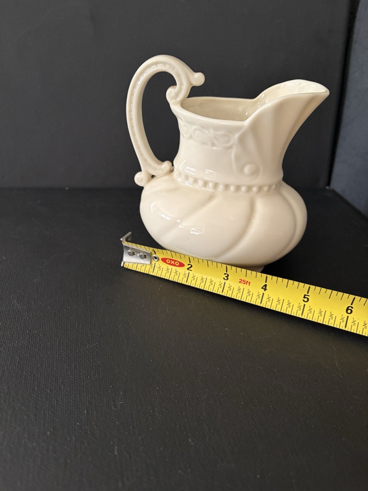 Lenox Colonial Collection Creamer 1953-1988. Vintage, Green Stamp.