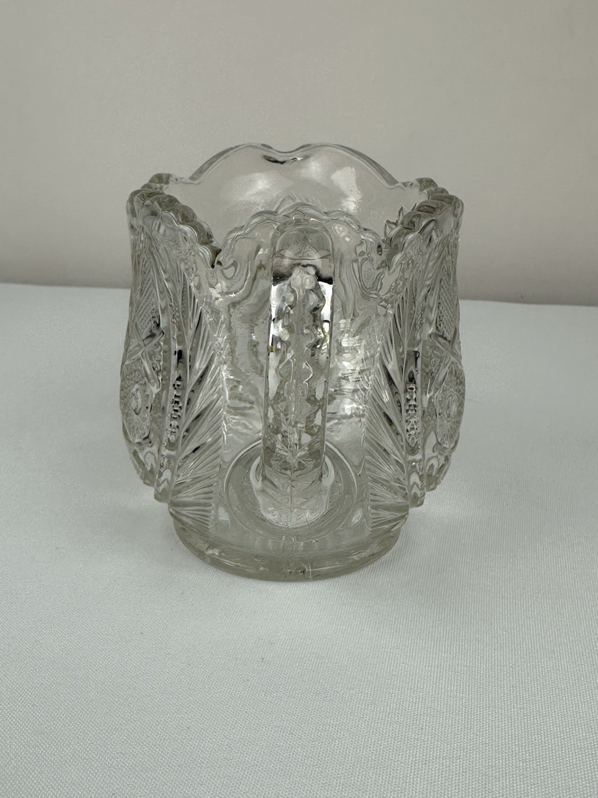 EAPG Westmoreland #228 Atlanta Star and Plume Glass Creamer