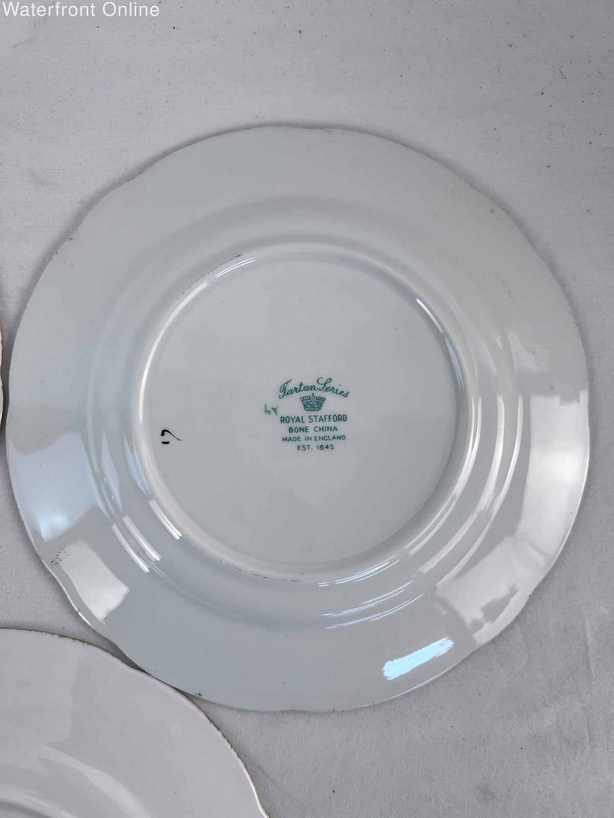 Royal Stafford Tartan Series MacKenzie Bone China 6.5″ Plate Set of 5