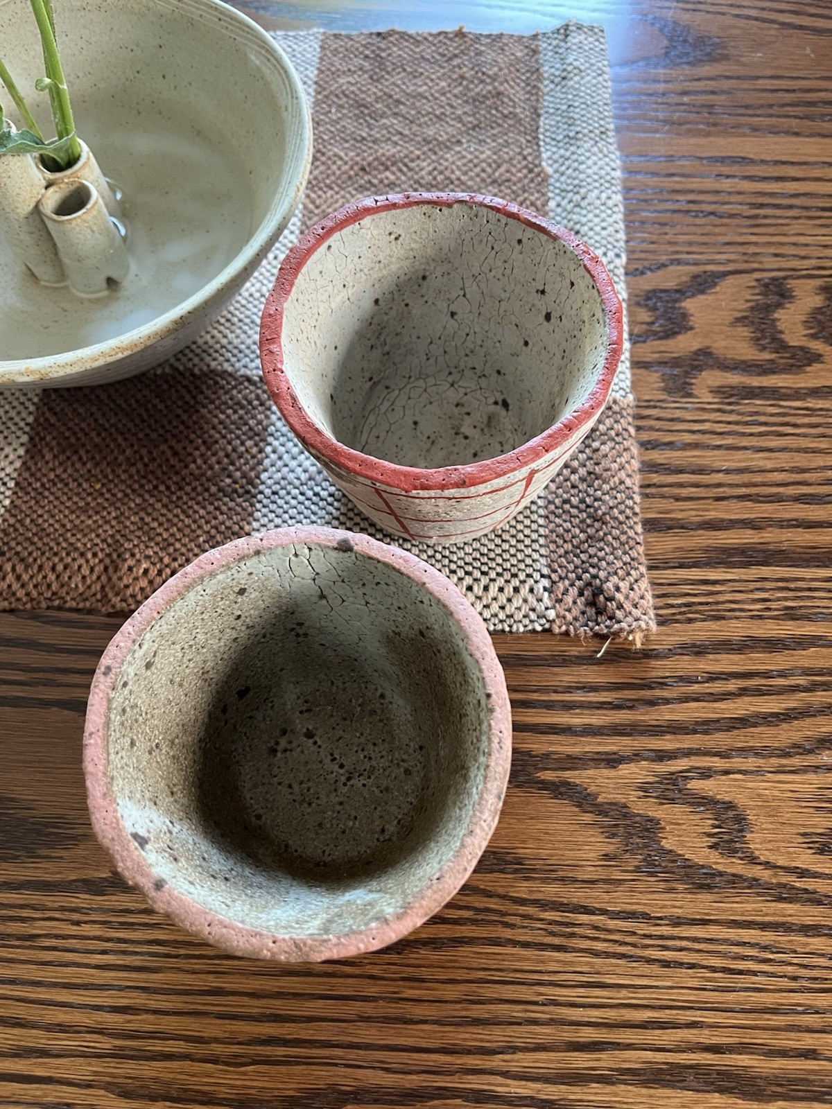 Melissa Weiss Pottery – Set Of 2 Small Bowls – Handmade Ceramics
