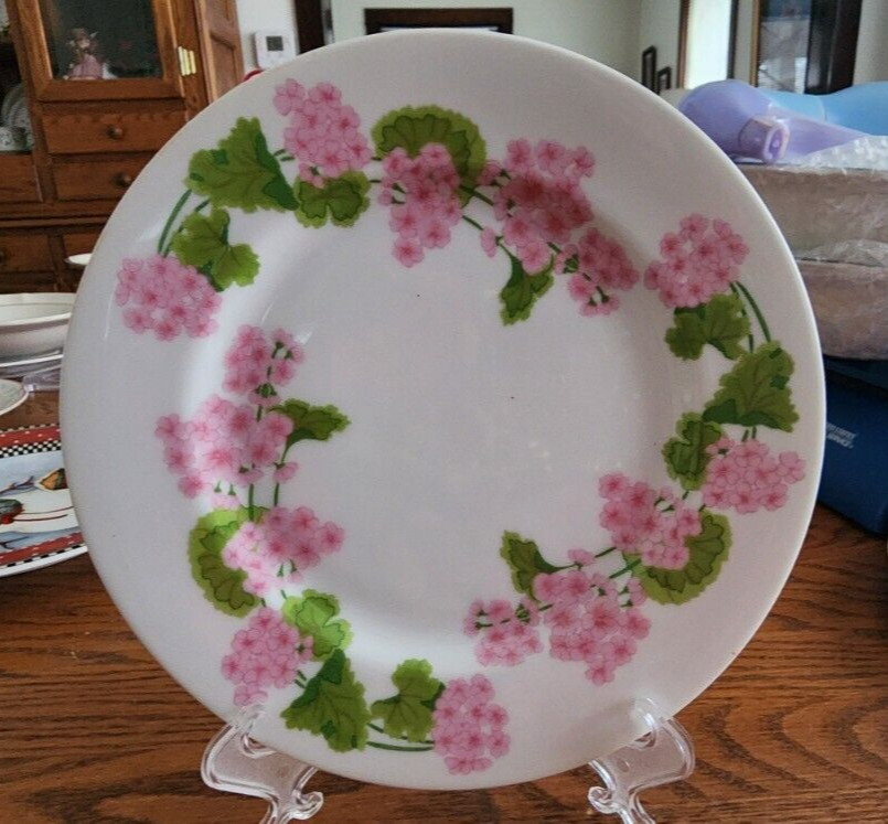 Because Salad Plate (s) 7 1/2″ Round Mikasa L9006 Japanese White Pink Green !