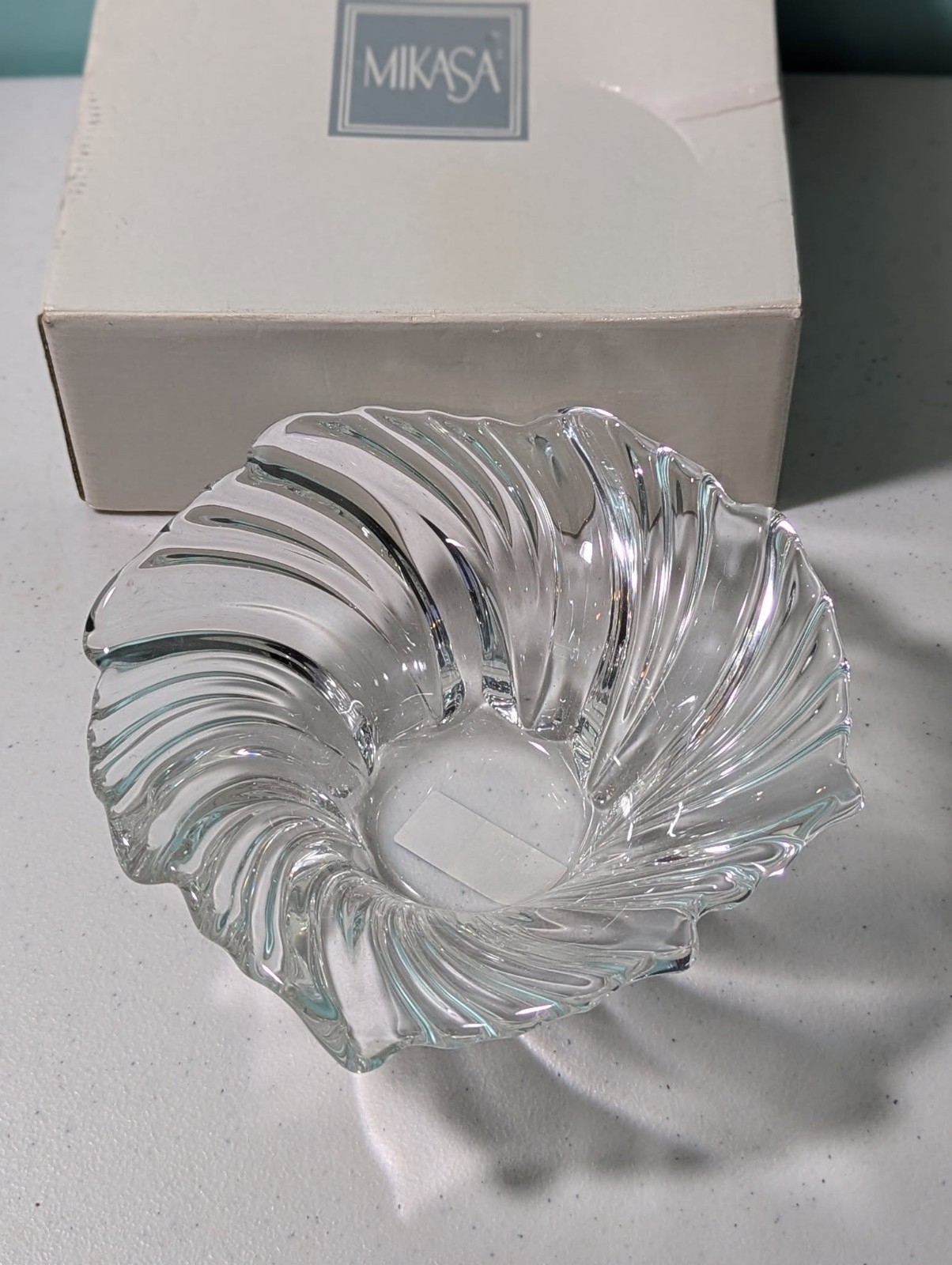 Crystal Belle Epoque Small Centerpiece Bowl 8 1/4″ SB000/719 Mikasa