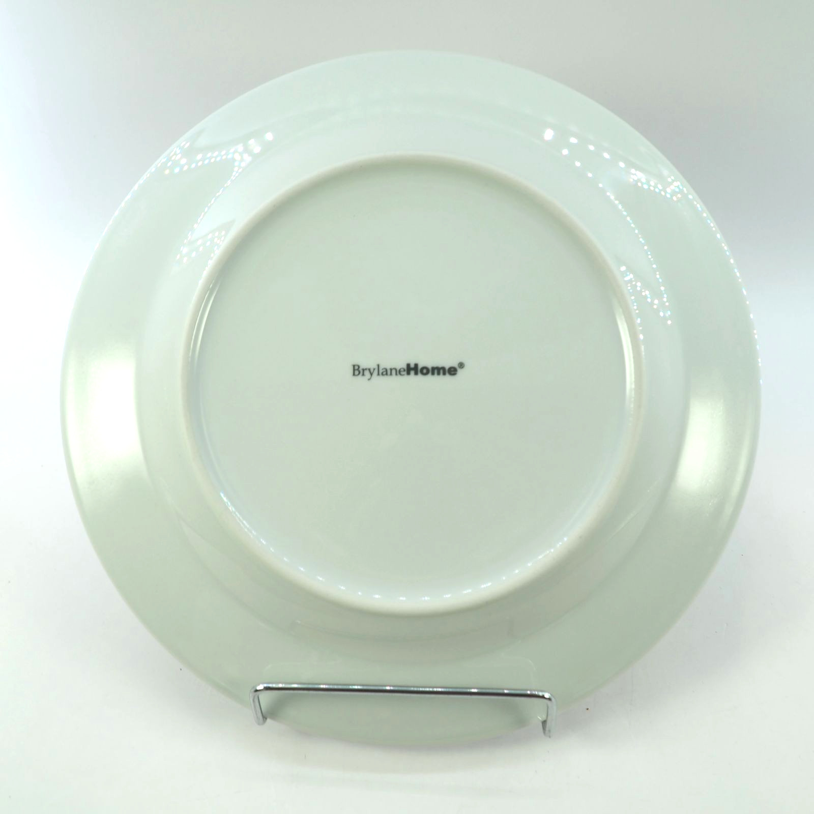 Holiday Garden Salad Plate Martha Stewart Brylane Home Christmas 9 in