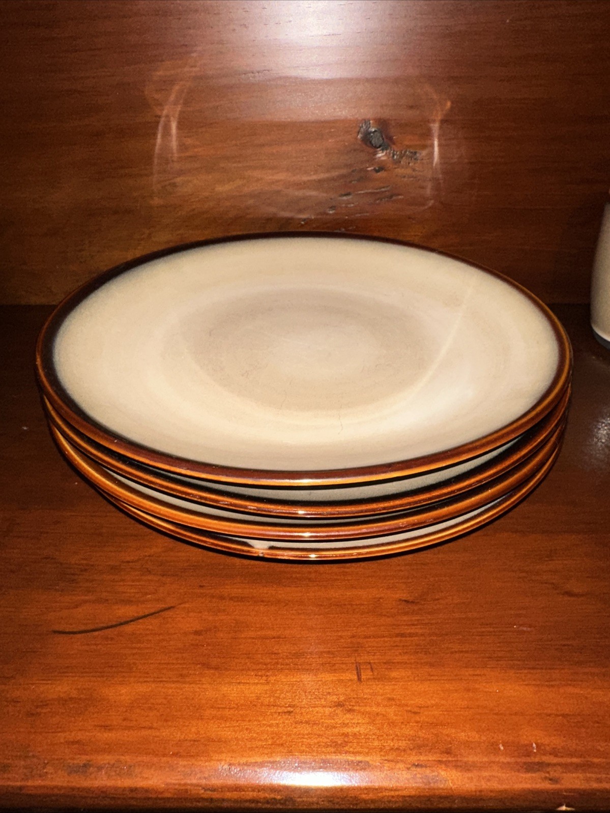 Nova Brown by SANGO Two Toned Drip Glaze Pottery Set