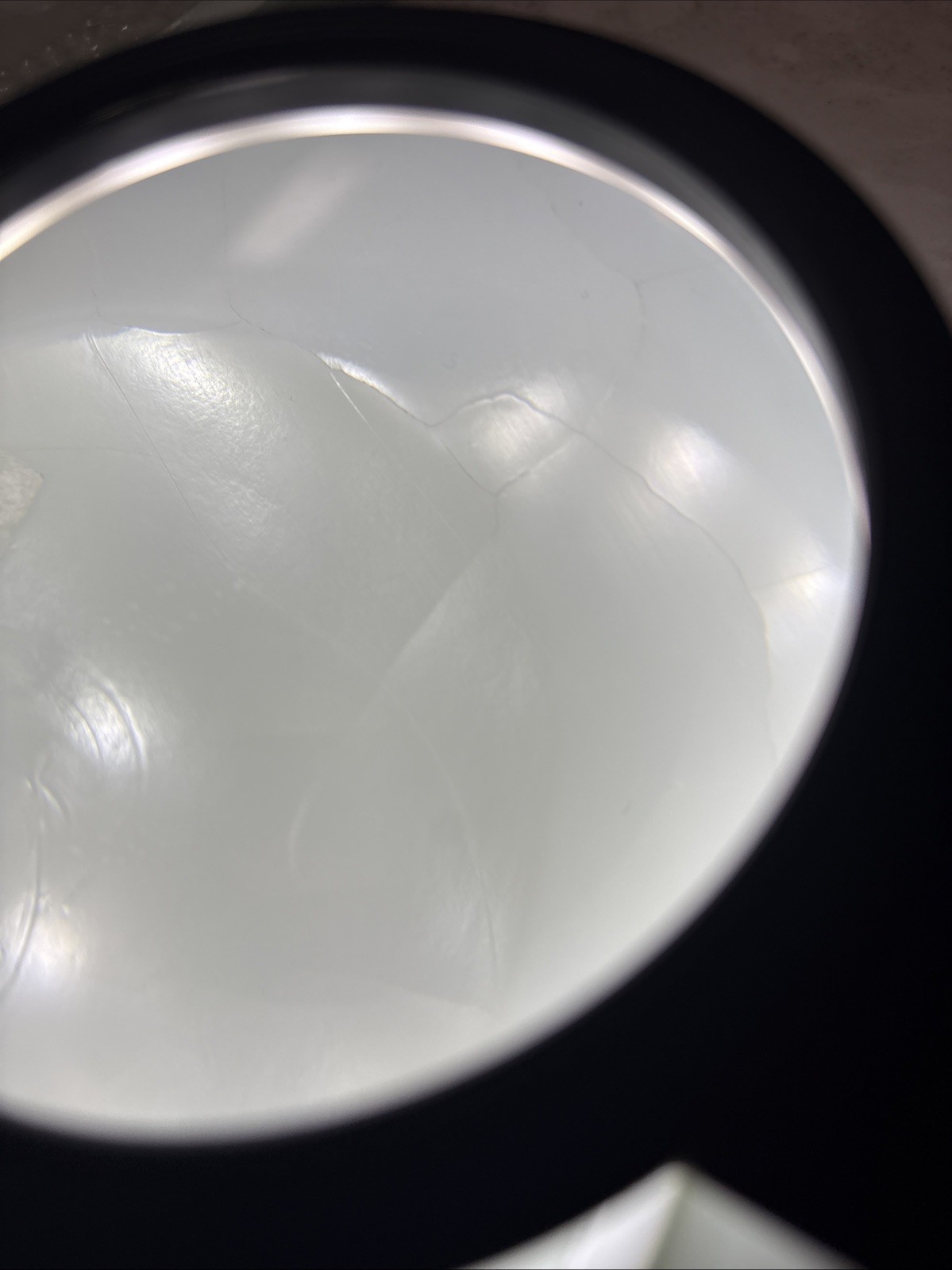 Antique Milk Glass Oval Rococo Pierced Relief Dish Set Jenny Lind