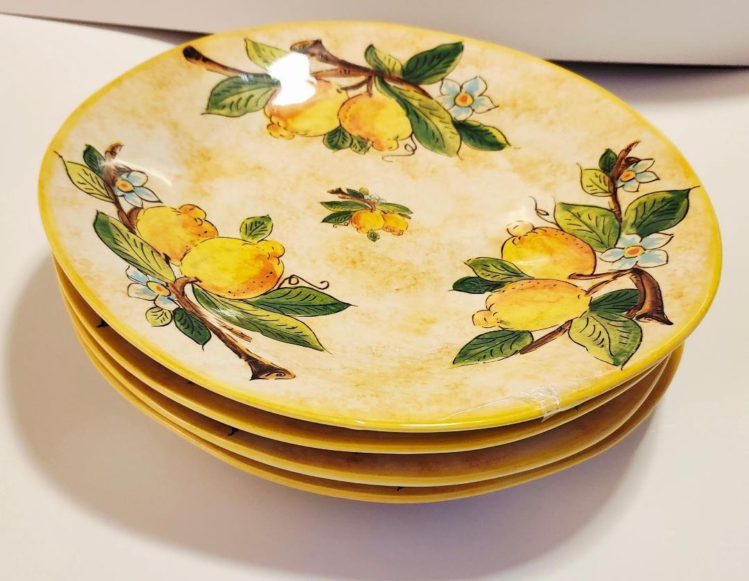 Pietra Italian Pottery Serving dishes and plates and bowls