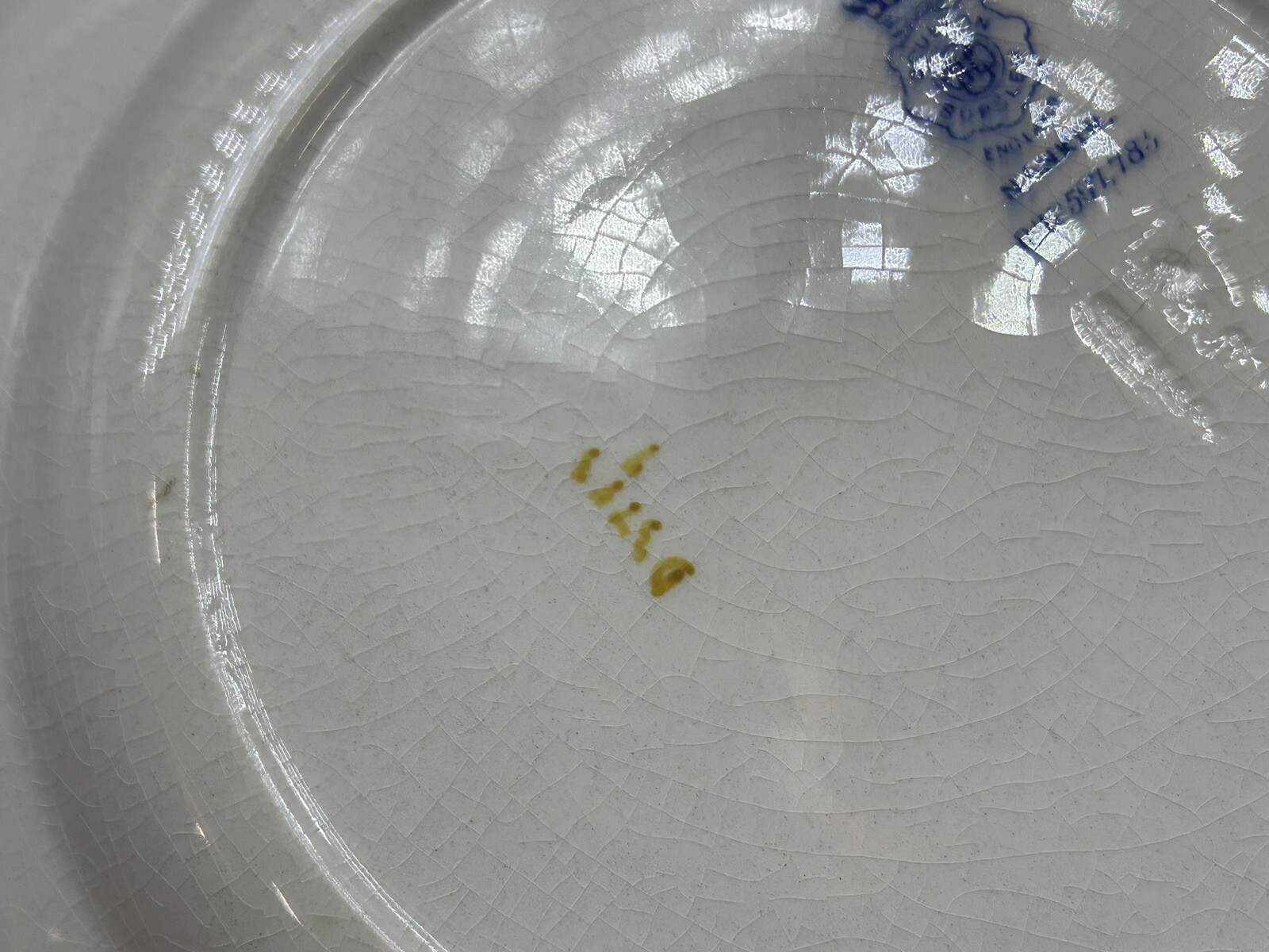 Vintage Doulton of Burslem Nankin Handpainted Dinner Plate Set Of 4 England