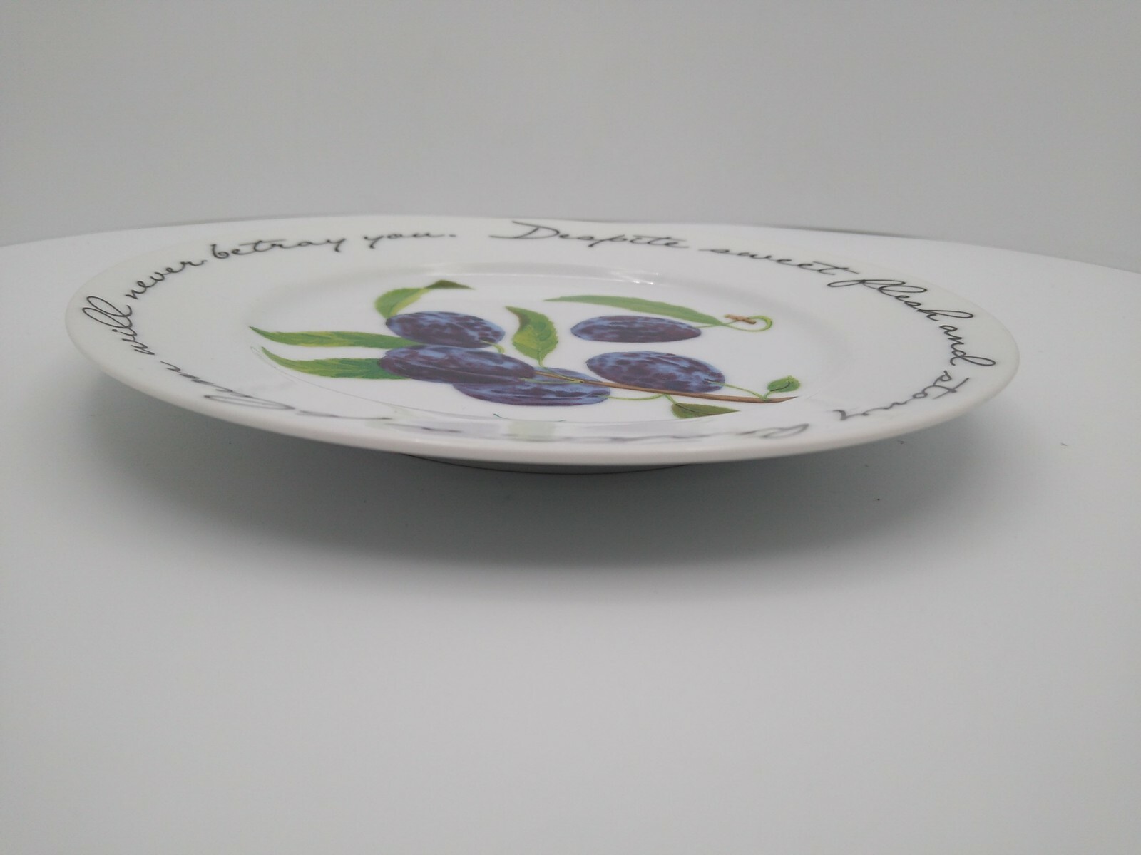 Williams – Sonoma Orchard Suite Plum – Luncheon / Dessert Plate
