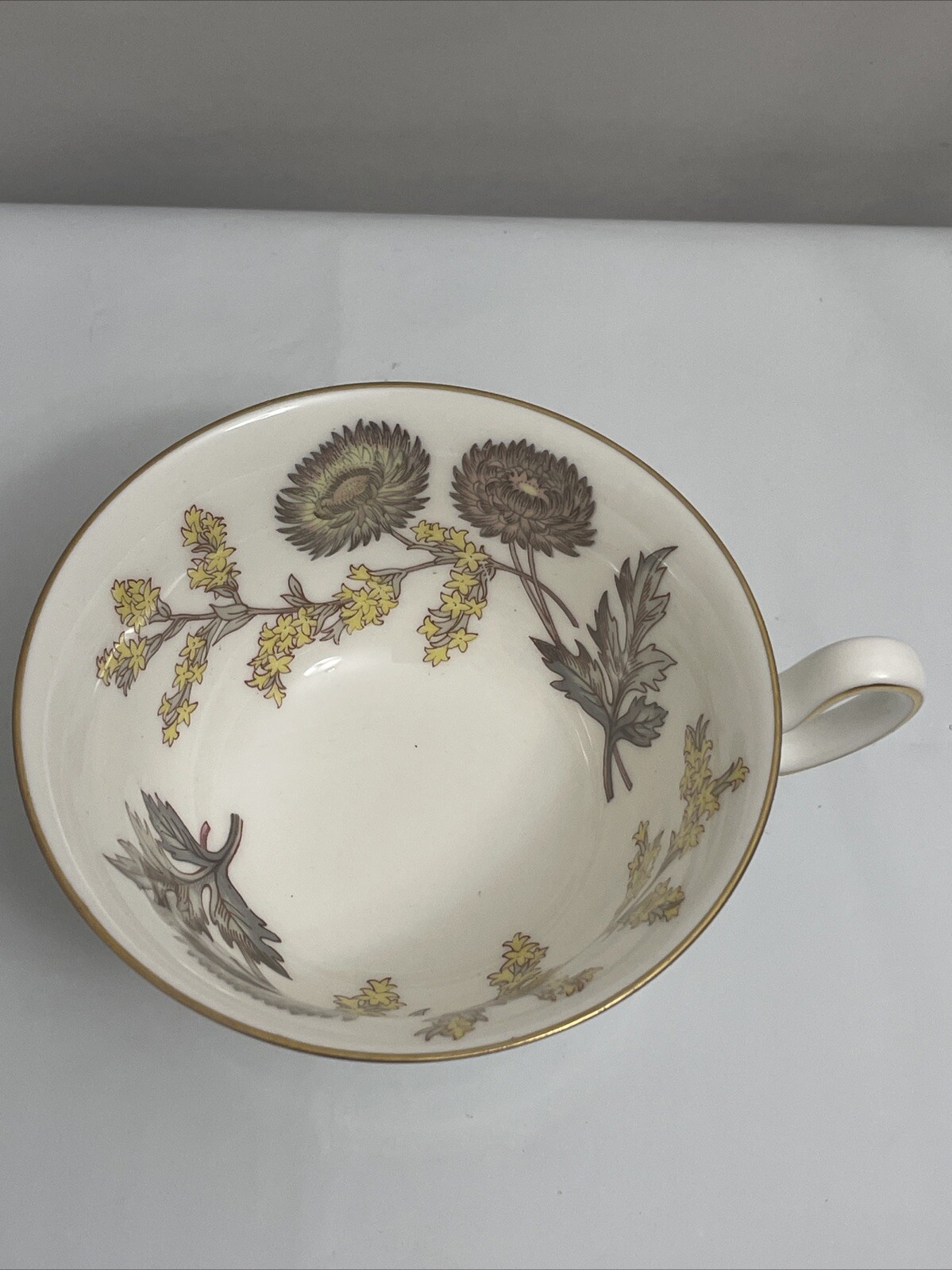 VINTAGE WEDGWOOD TEA CUP & SAUCER “LICHFIELD”- BONE CHINA – ENGLAND