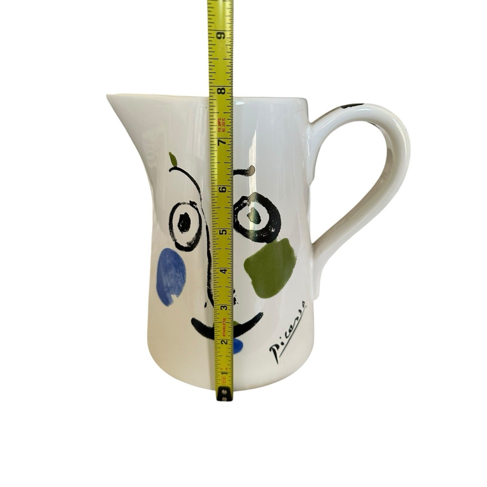 Picasso Ceramic Pitcher Living Face 1963 Masterpiece Editions LTD. *Read