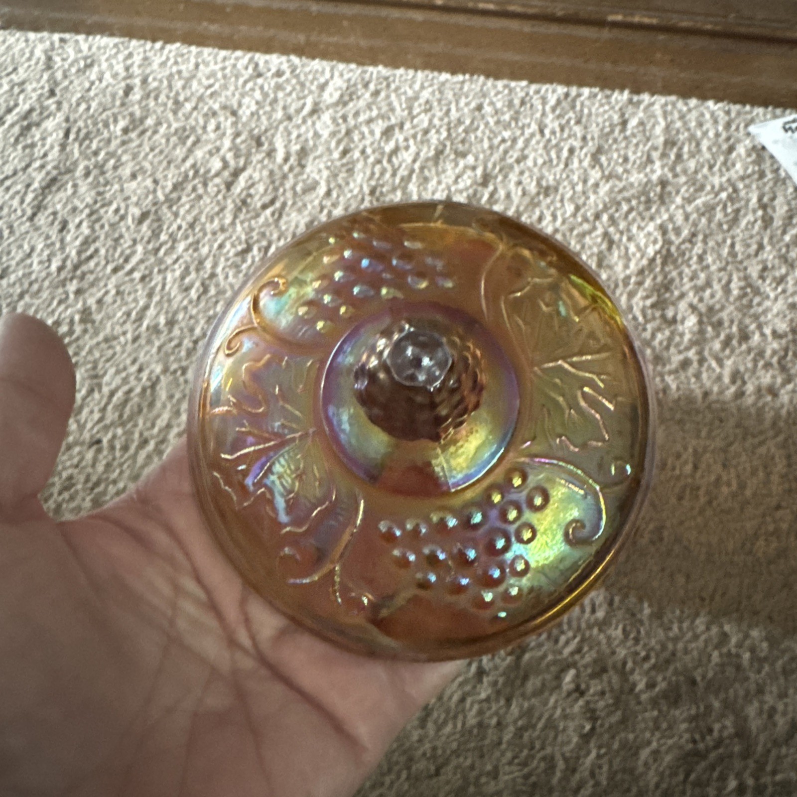 Vintage Indian Glass Company Carnival Glass
