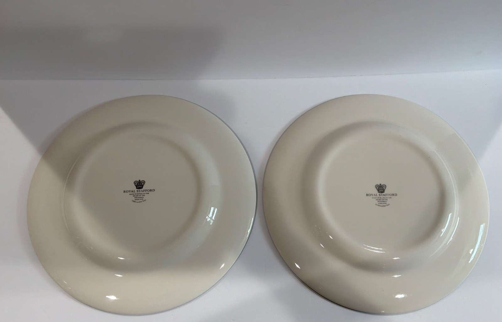 Royal Stafford England Halloween Haunted Home Wicked Witch 11” Dinner Plates x 2