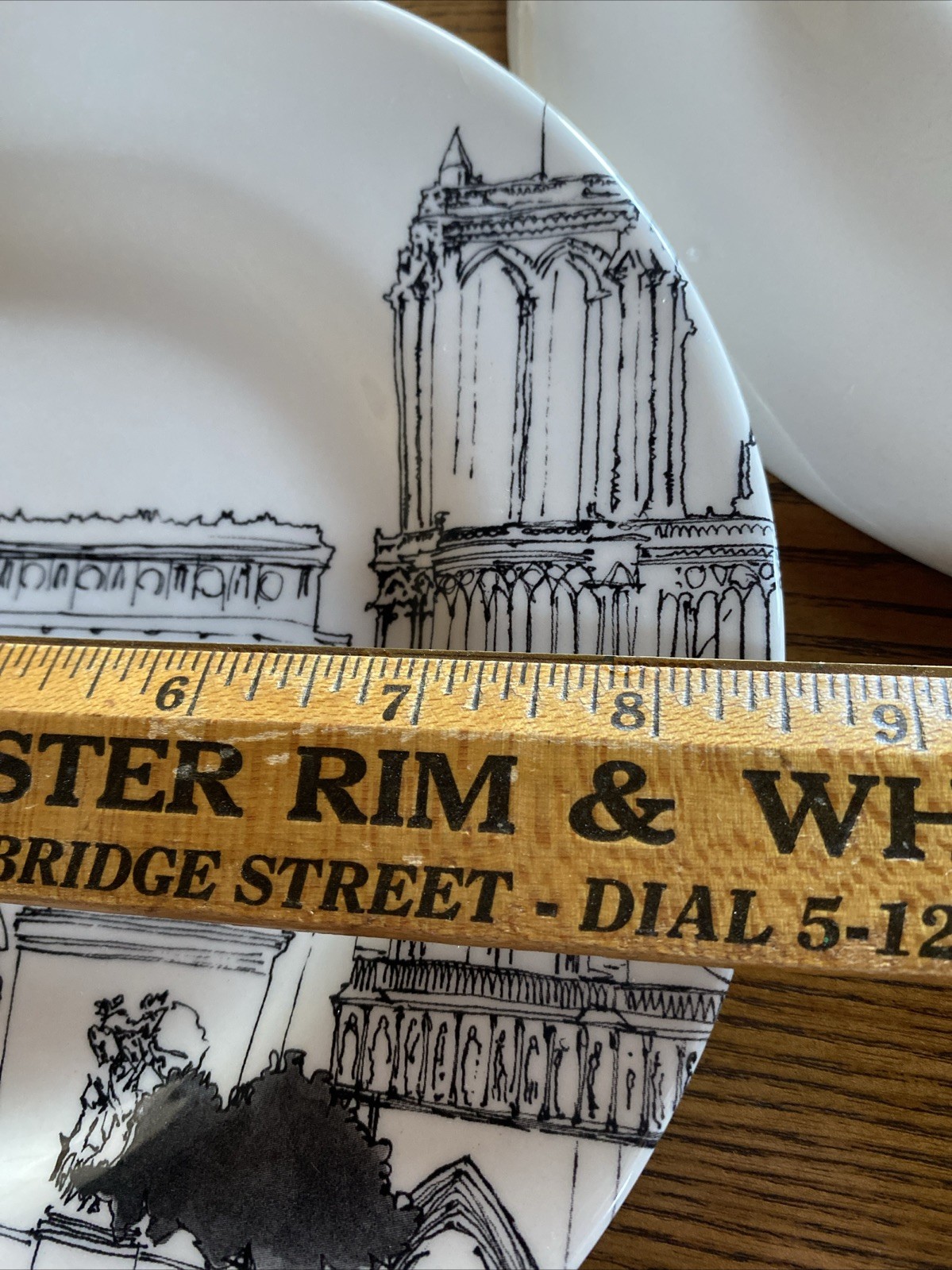 10 Royal Stafford Paris City Scene 8 1/2” Plates