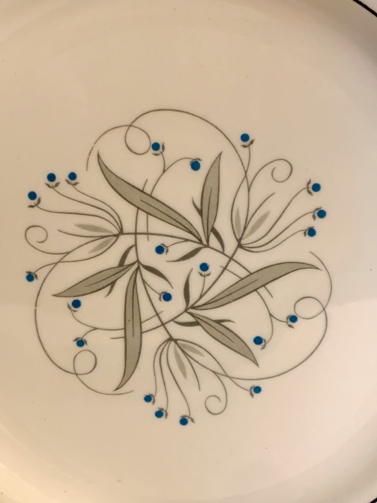 Pair of Homer Laughlin Celeste Salad Plates 7.25″ Vintage