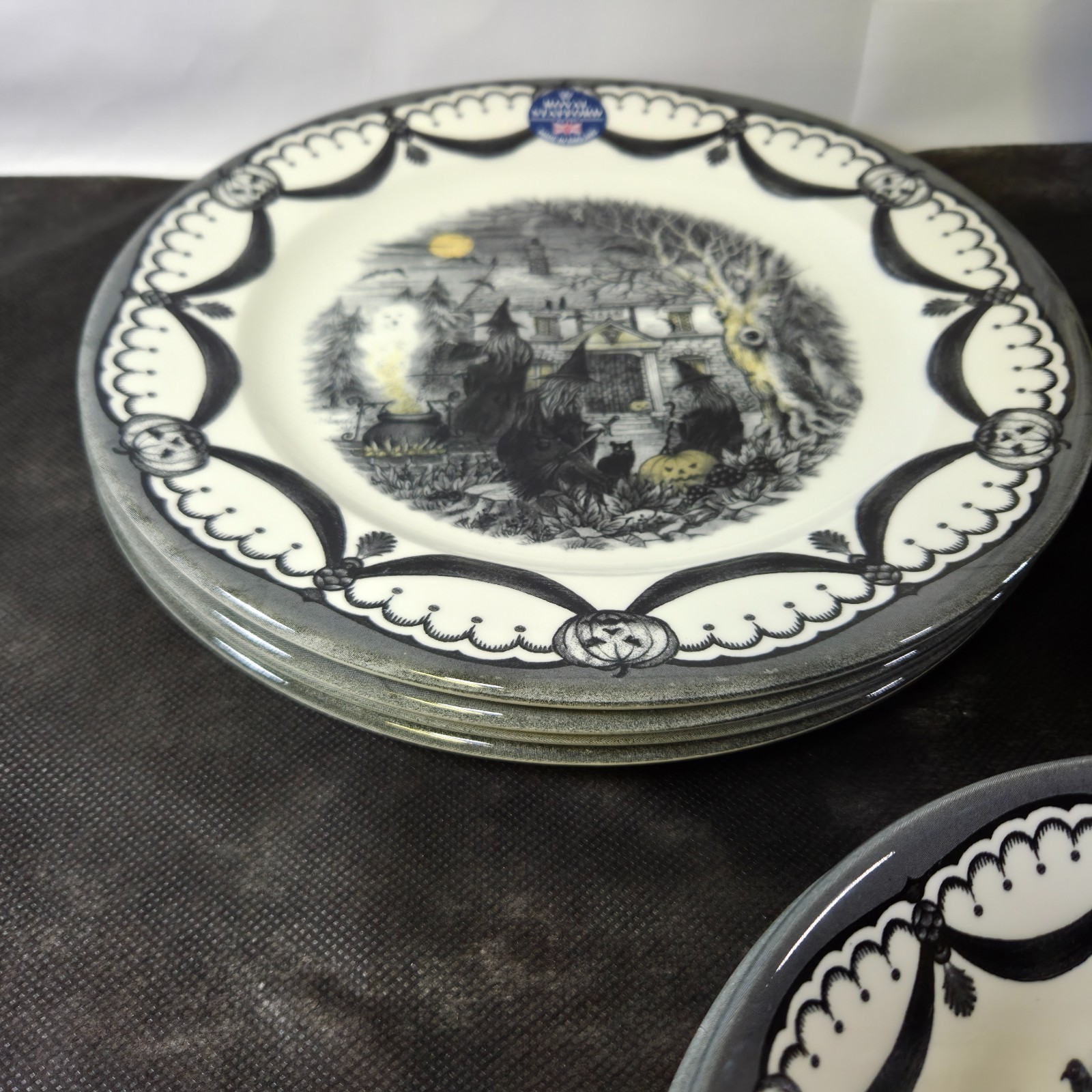 Royal Stafford Coven, Haunted Home, Guardian, Skull Dinnerware SOLD BY THE PIECE