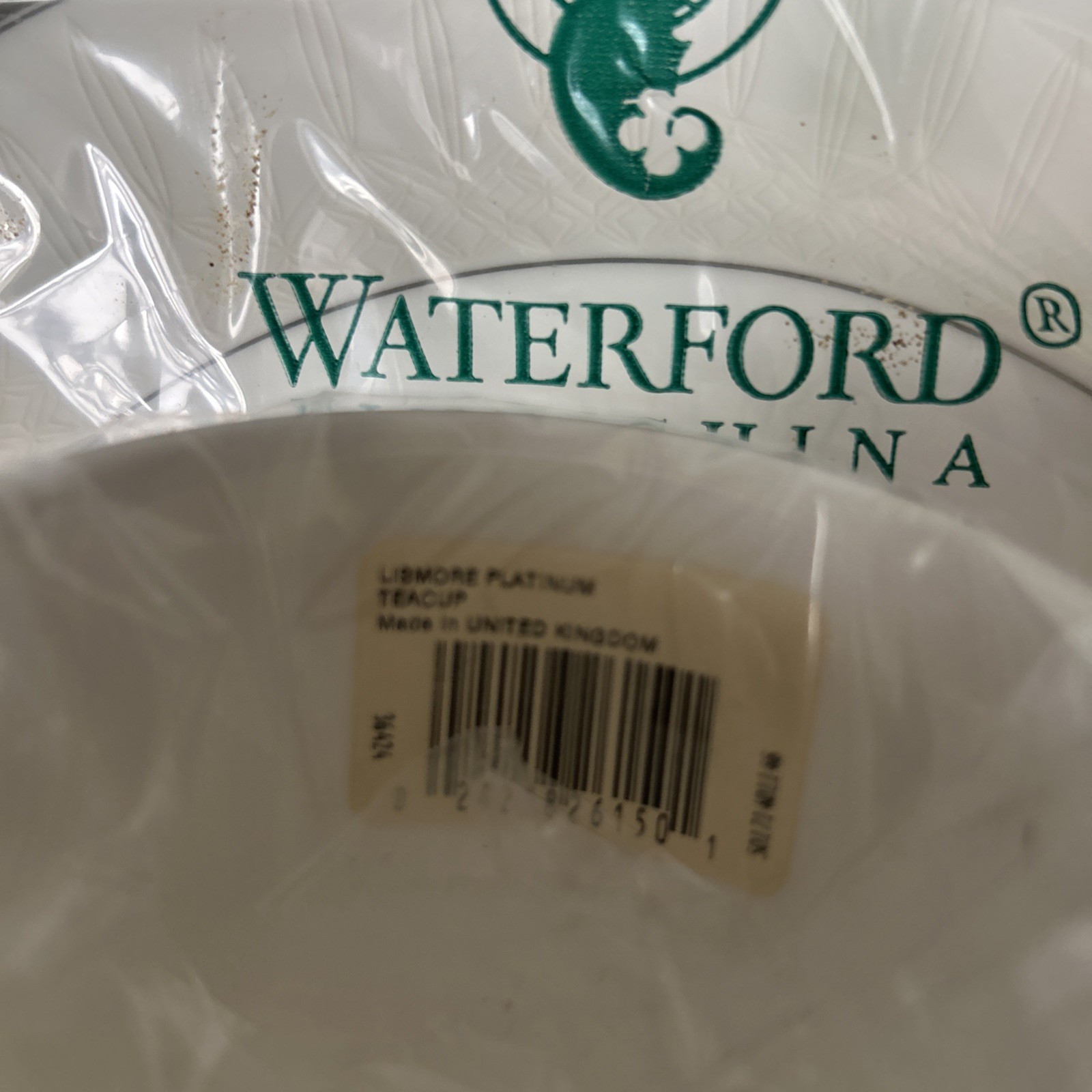 2 complete sets of Waterford Lismore Platinum China 5 Piece Place Setting