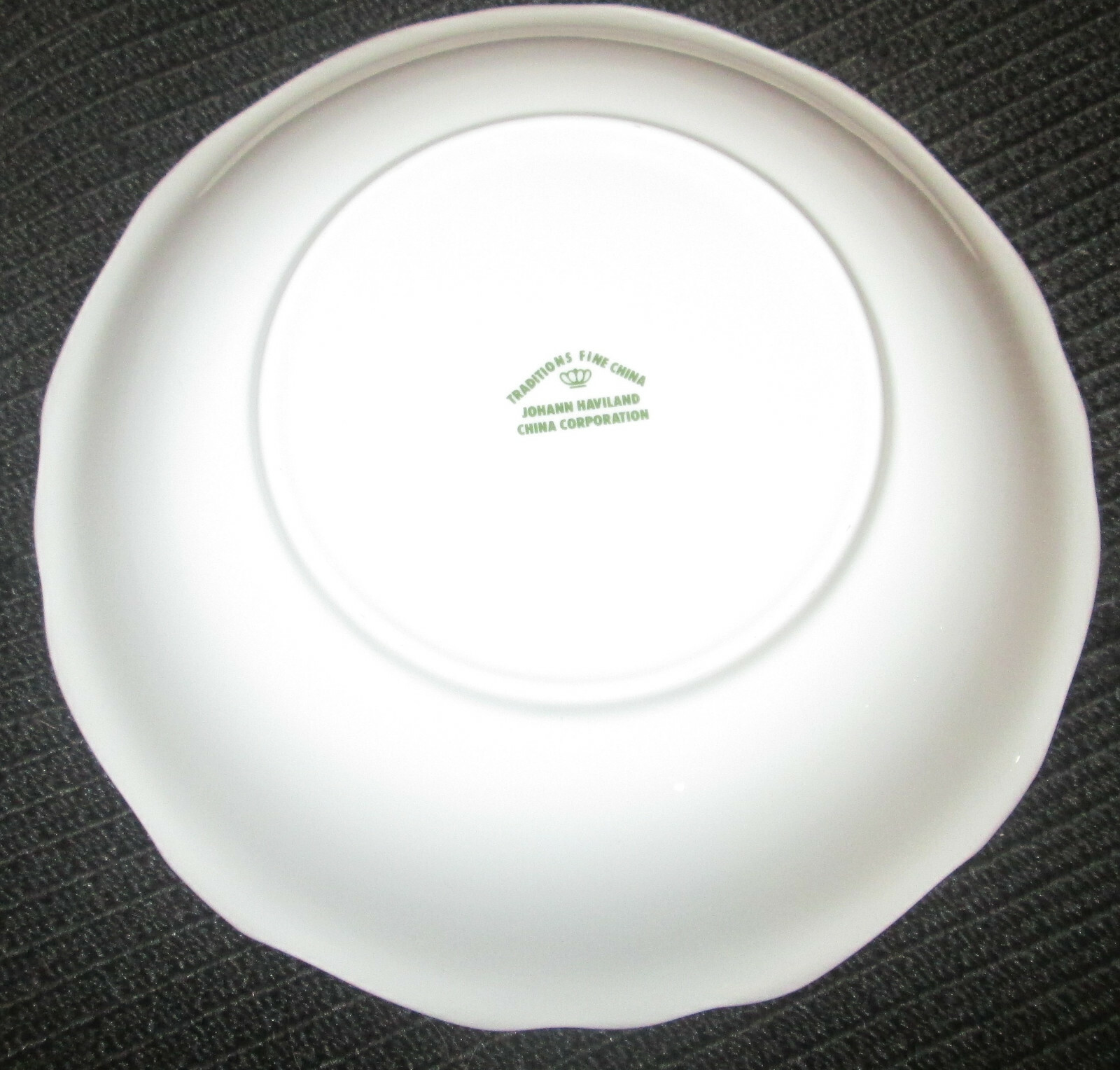 (2) TWO Traditions Fine China Johann Haviland Moss Rose 8″ Salad Plates