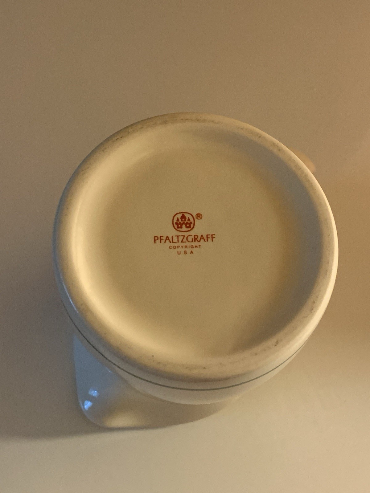 Pfaltzgraff Sugar Plum Holiday Pattern Stoneware Pitcher Creamer