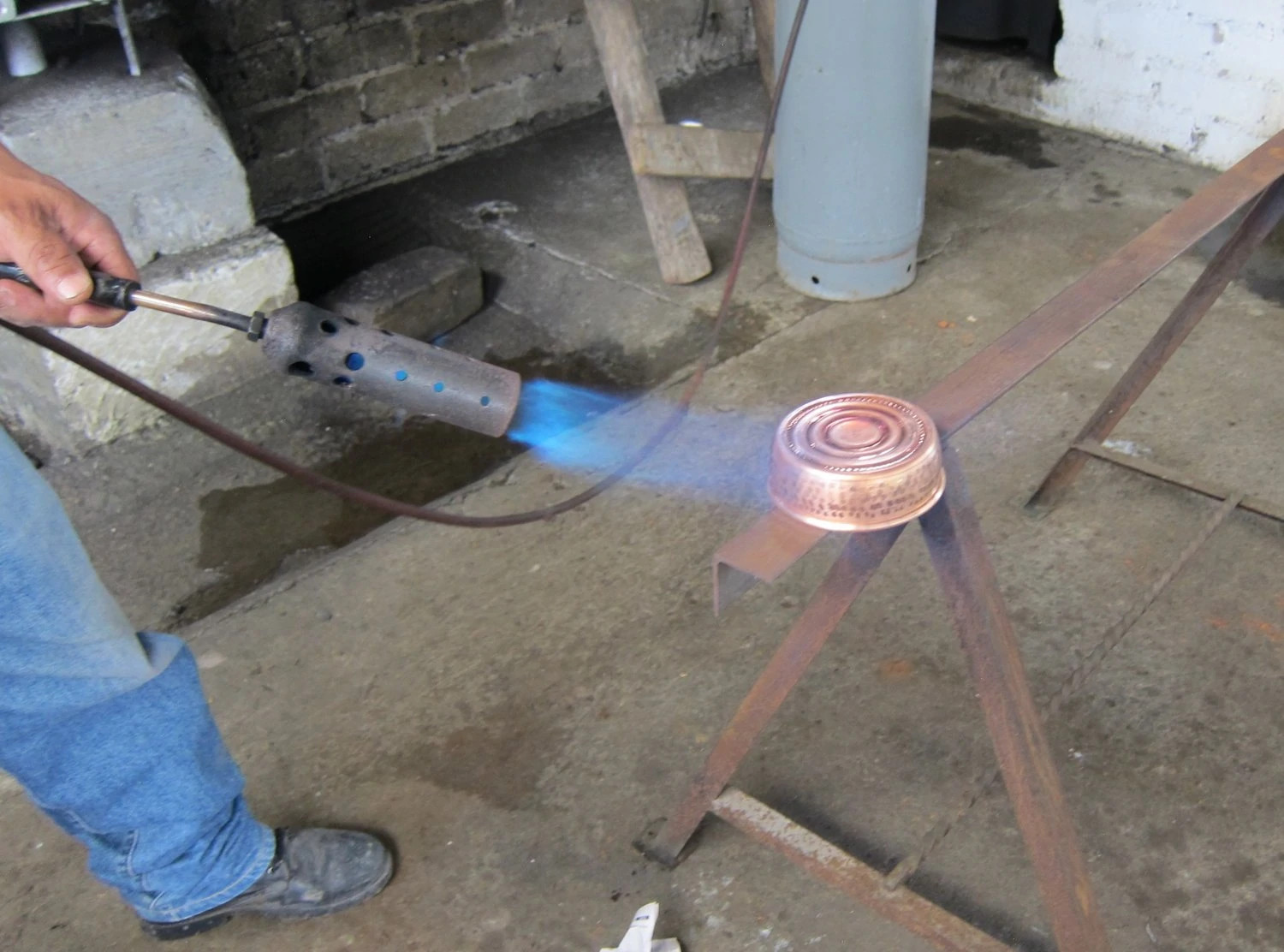 Copper Lather Bowl, Heavy Weight