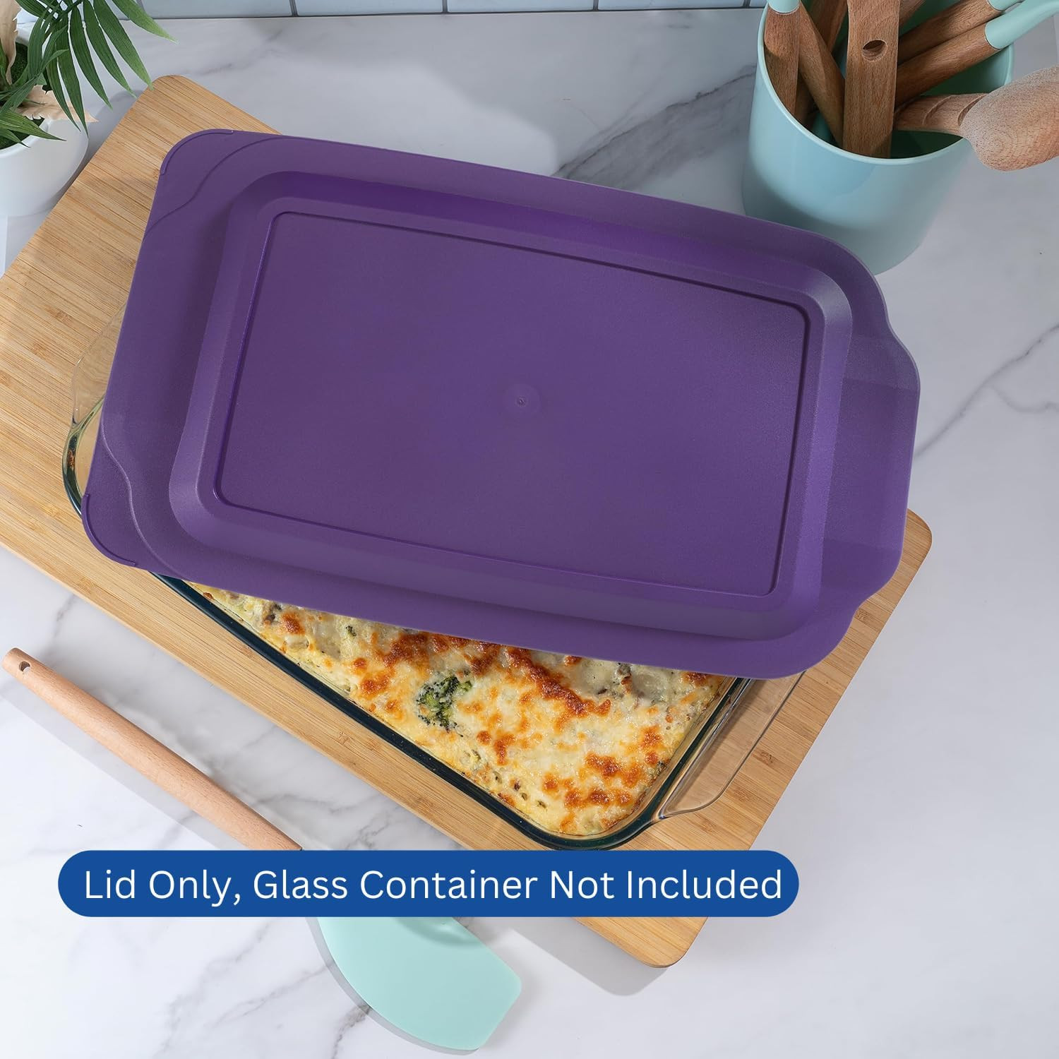 Replacement Lid Fits Pyrex 9X13 233 Glass Casserole Baking Dish Container with T