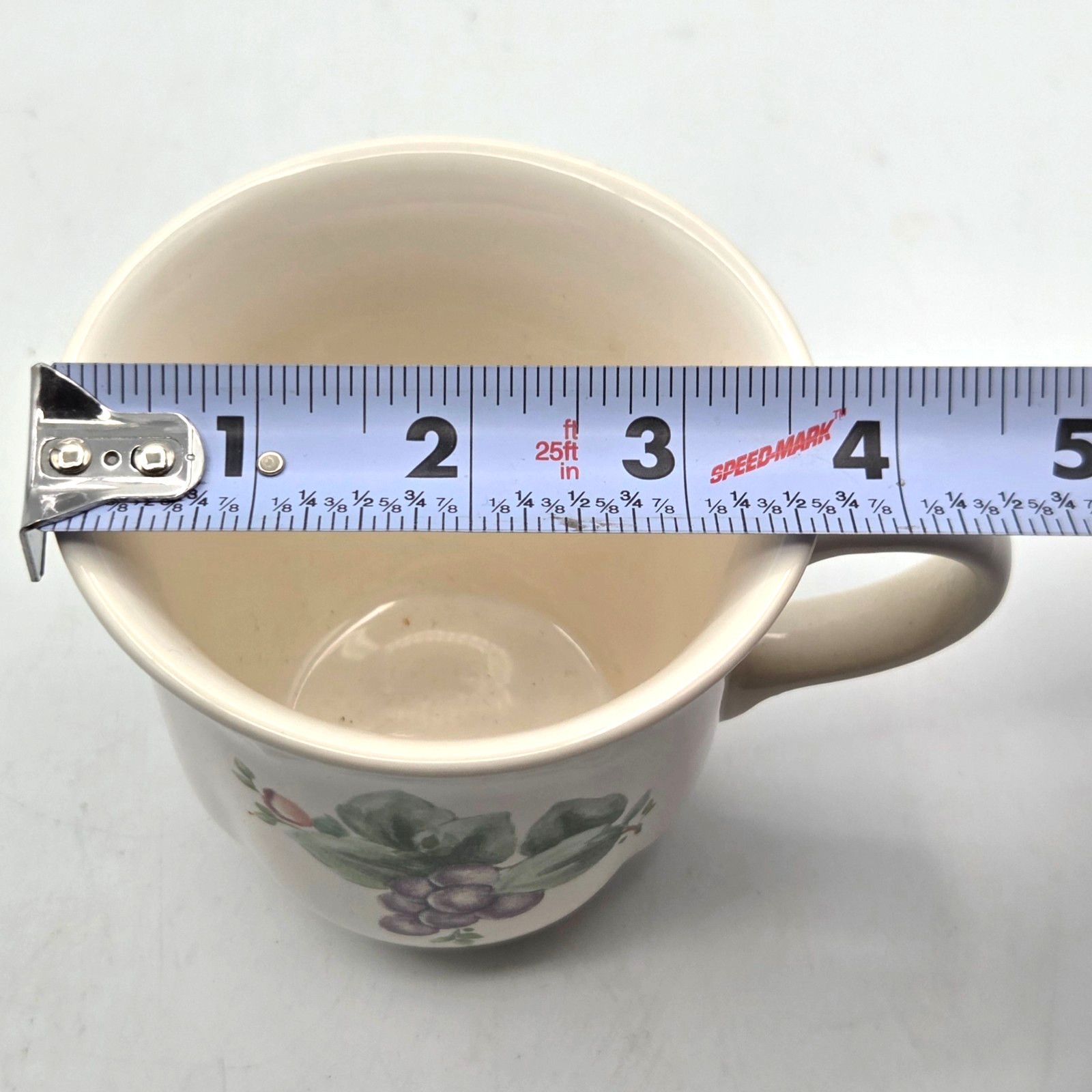Pfaltzgraff GRAPEVINE Stoneware Coffee/Tea Mug/Cup-Set Of 2