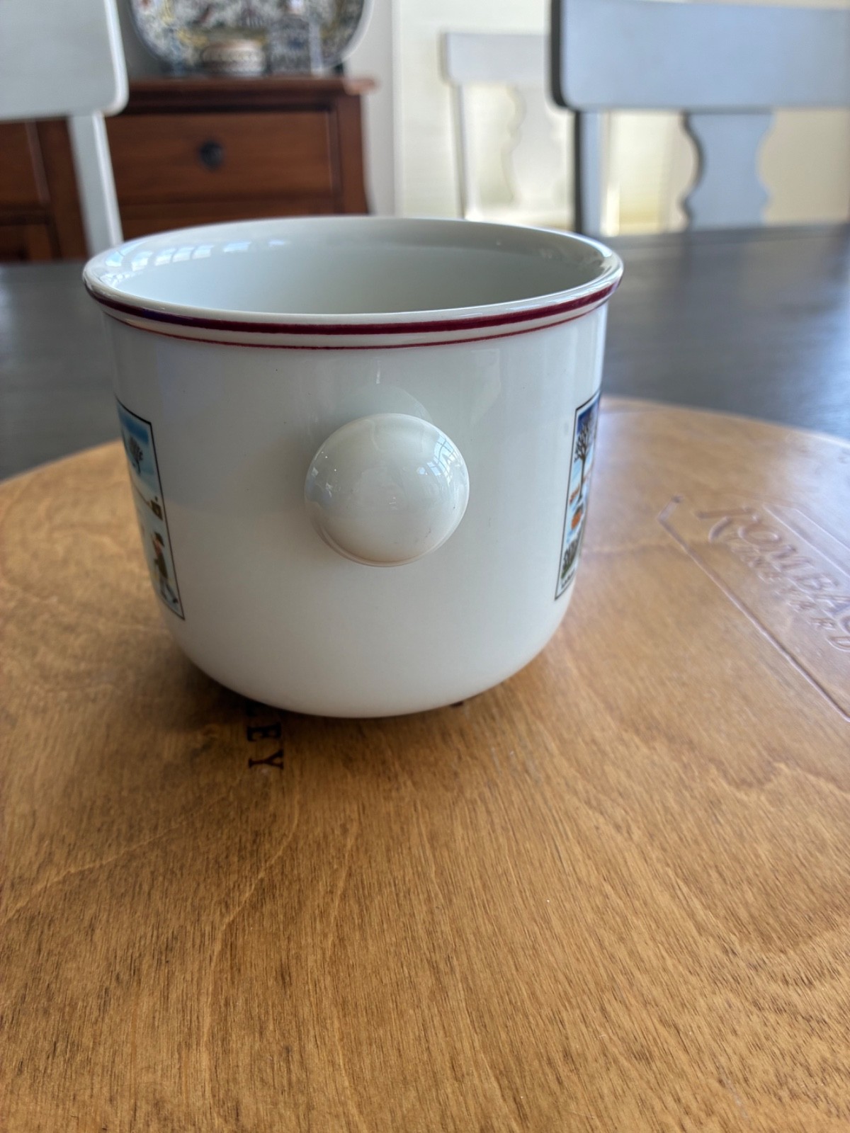 Villeroy & Boch Naif Christmas Cachepot 3 5/8″