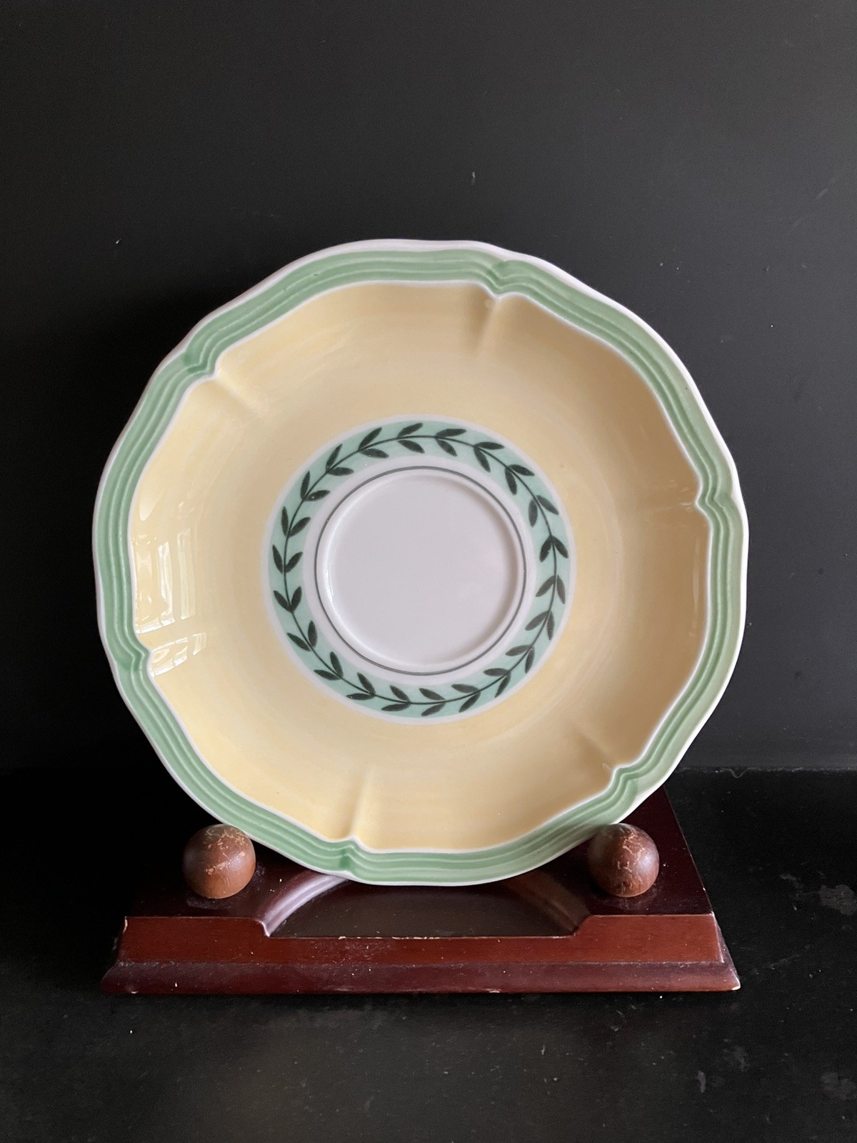 Villeroy & Boch Country Collection Cup and Saucer Set Fruit and Leaves