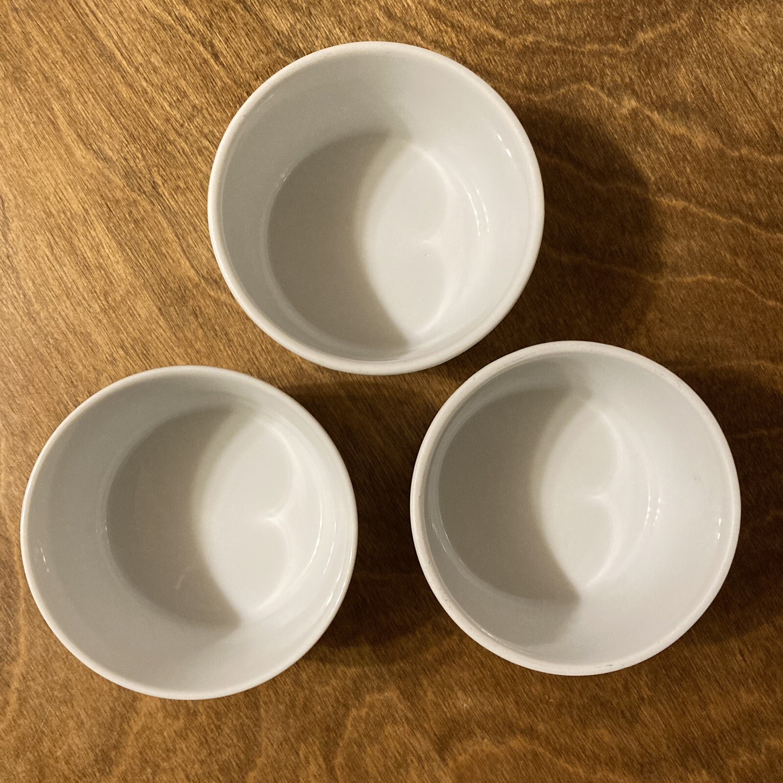 Berggren Rooster Help Thyself Cups Custard Fruit Set Of 3 Scandinavian Vintage