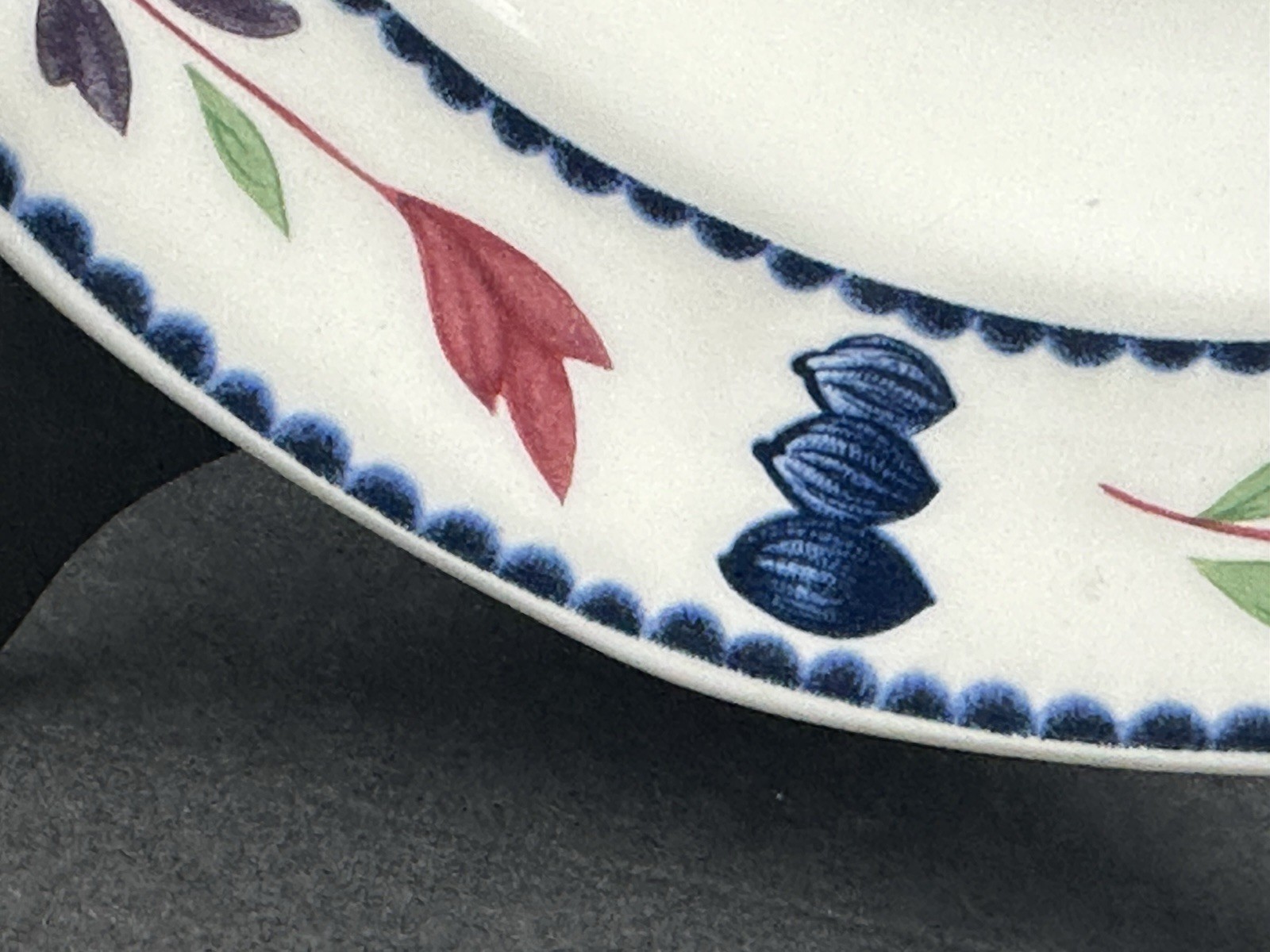 12 Adams Real English Ironstone Lancaster White Floral 6” Bread Butter Plates