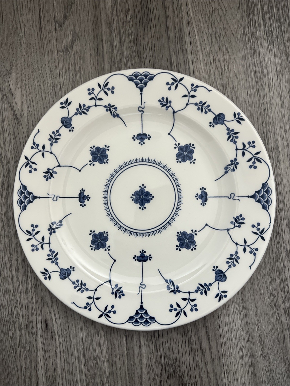 Royal Wessex Nankin Blue White Dinner Plate Made in England Churchill BRAND NEW