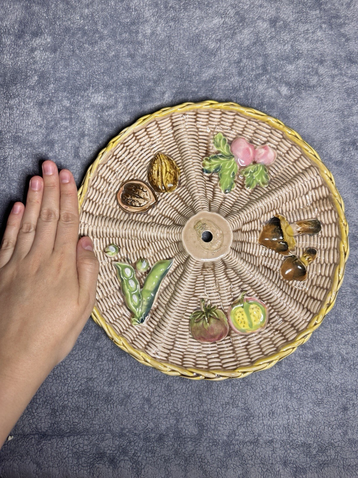 Vintage Ceramic Serving Platter by Tilso