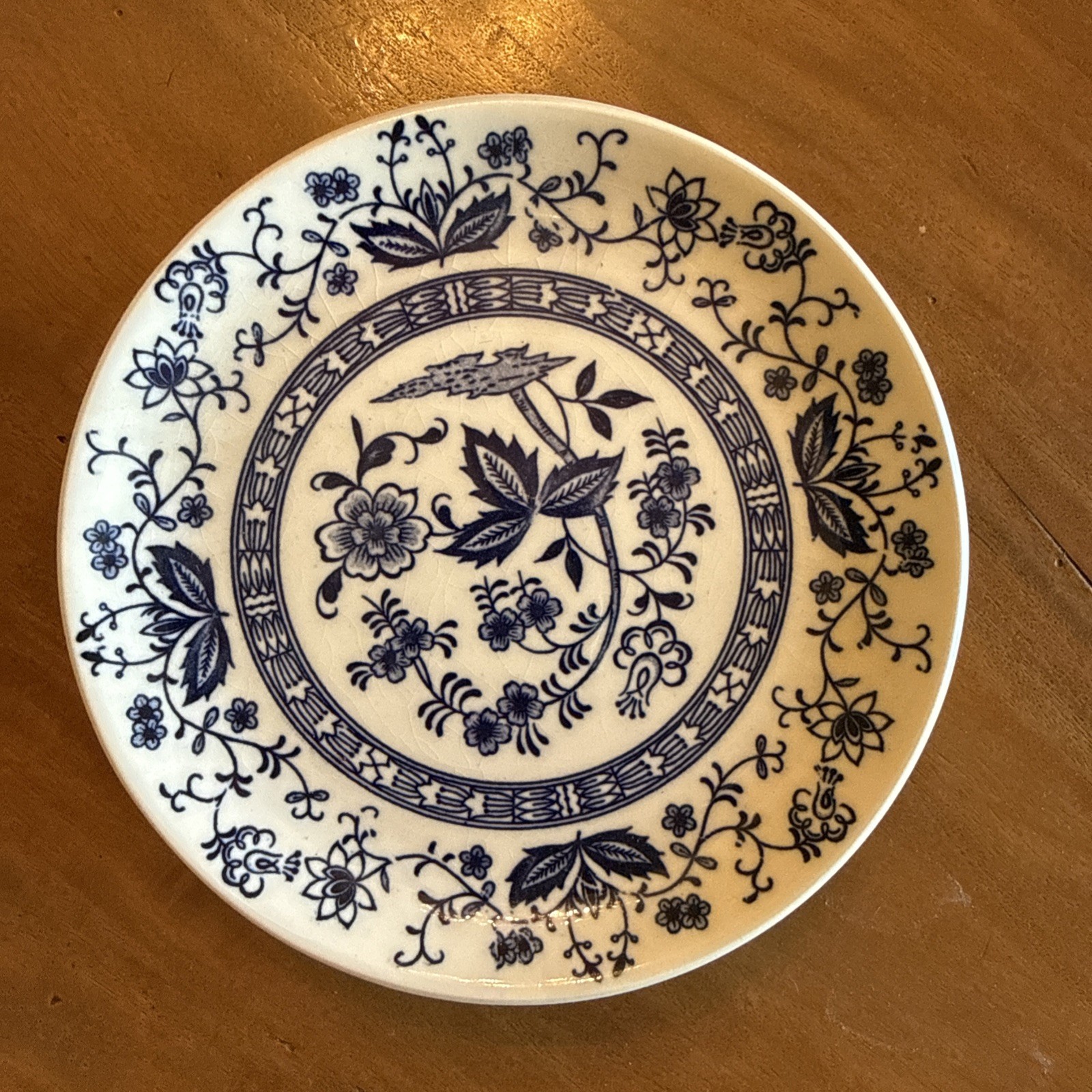 VTG Porcelain 6″ Saucer Made In Japan Blue Onion Pattern Tea Coffee Replacement