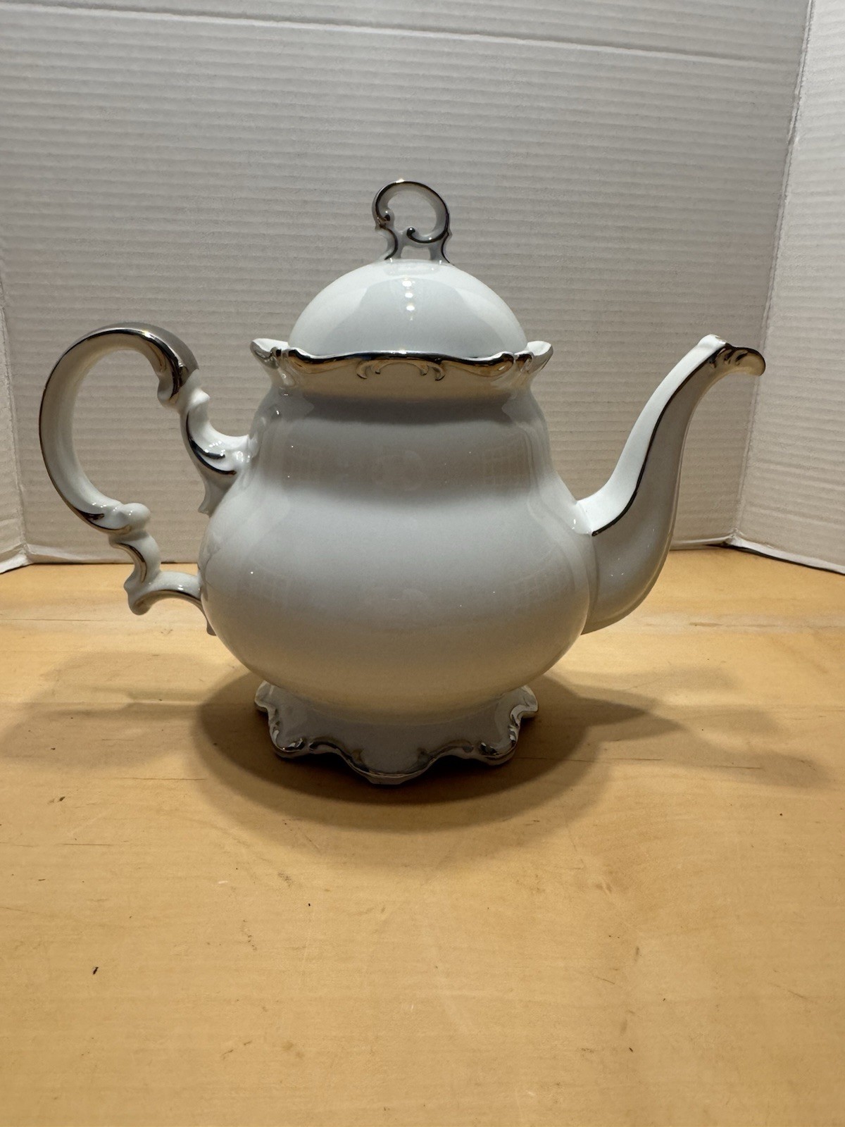 Vintage MIKASA 9267 Marlboro Fine China Tea Pot