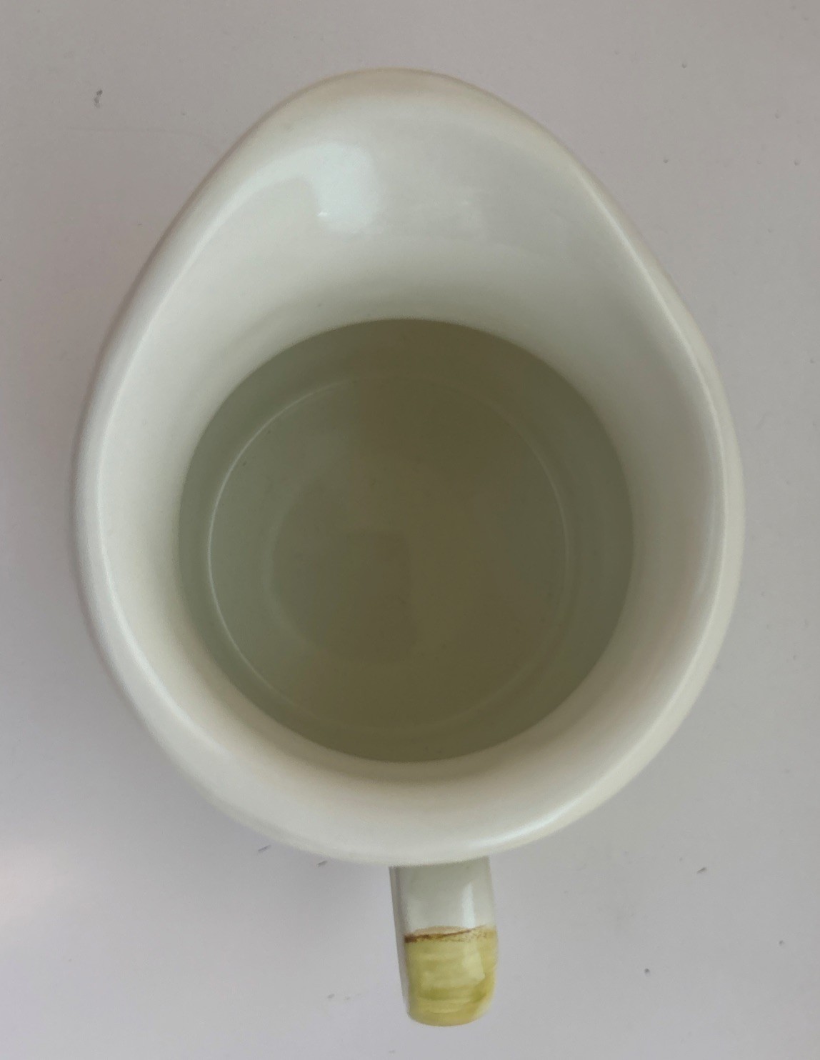 Mackenzie Childs Parchment Check Enamel Creamer