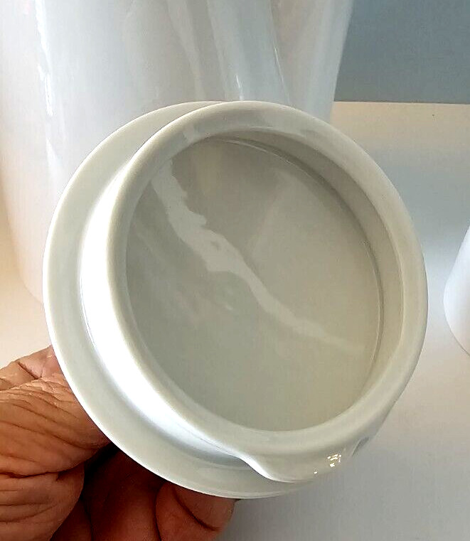 Rosenthal Studio Coffee Pot Creamer White Germany Mcm Vtg !0″
