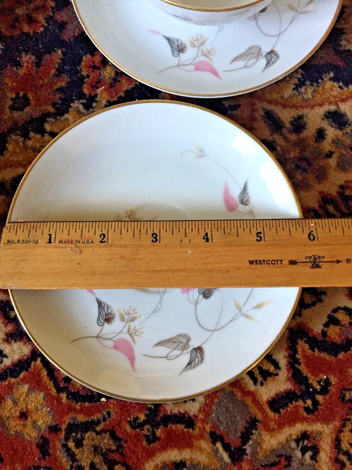 Nice! Arden by Noritake China 5603 – 2 Cups and Saucer With Creamer