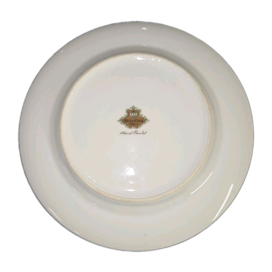 Meito China, Made in Japan, Hand Painted. 6.5 Bread Plate/Saucer. Floral Pattern