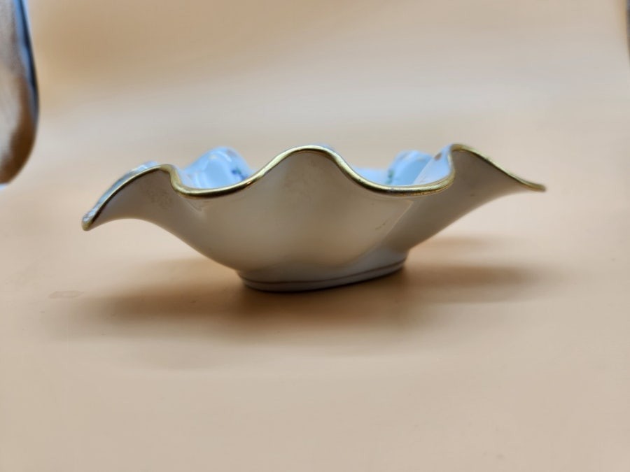 France floral candy server