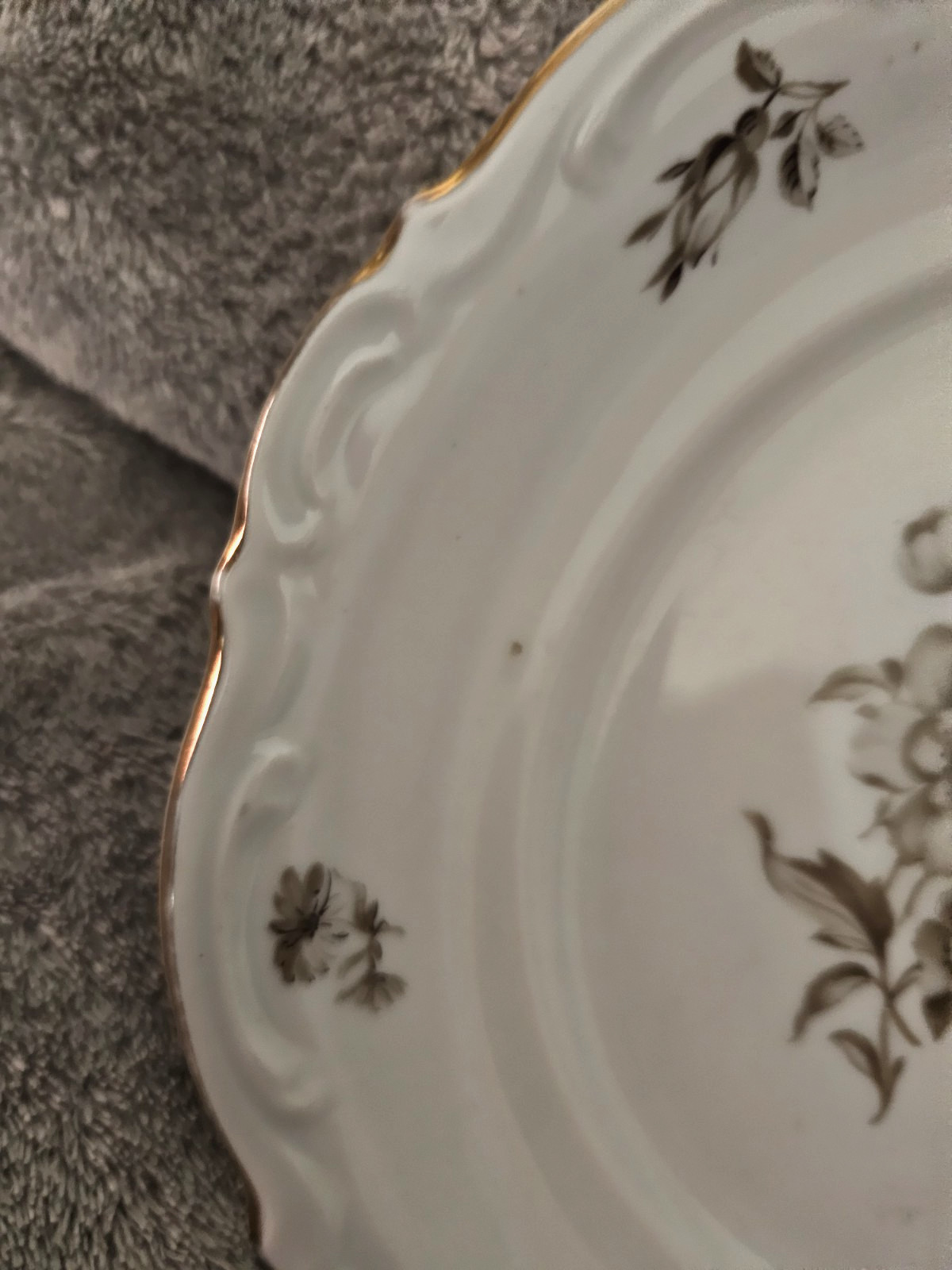 Mitterteich Bavaria “Charming Barbara” Salad/Dessert Plate ~ 7.75 in~Germany