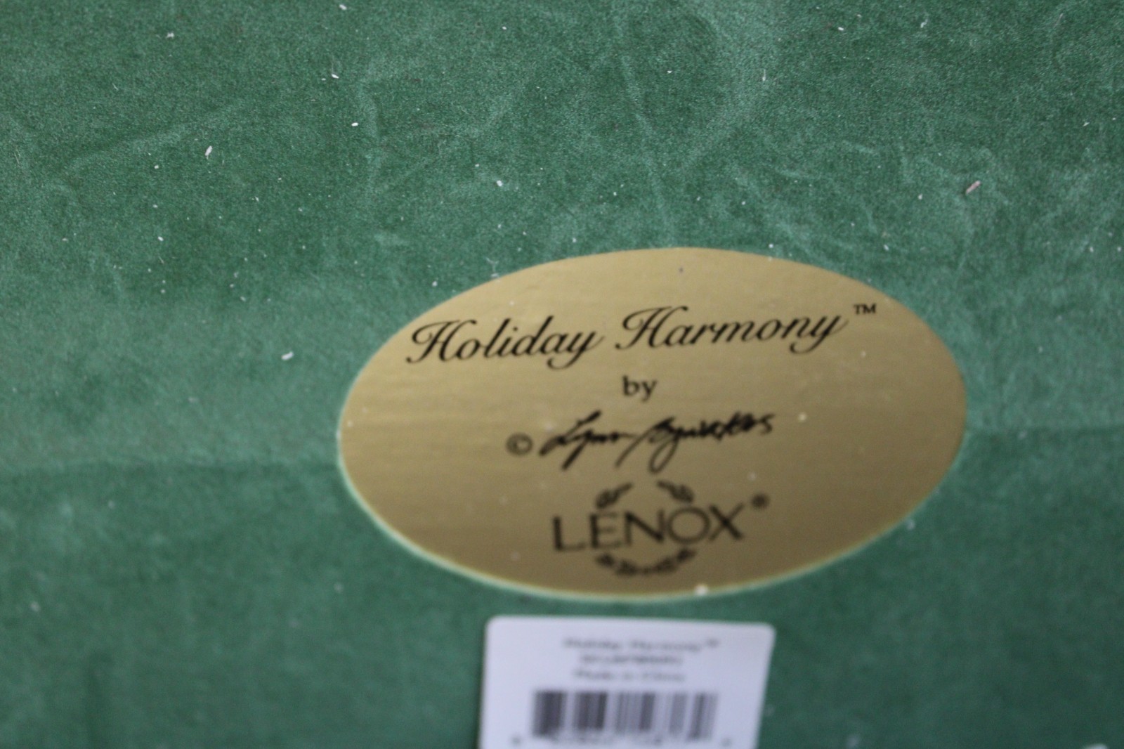 Lenox Lynn Bywaters Holiday Harmony 9″