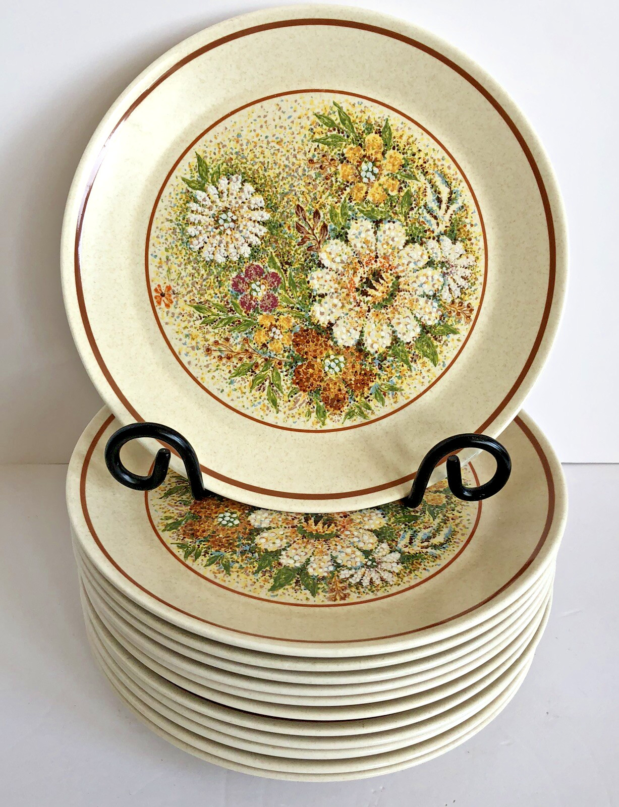 Lenox TemperWare Magic Garden Dinner Plate 10.25″ USA 12 Available Sold Separate