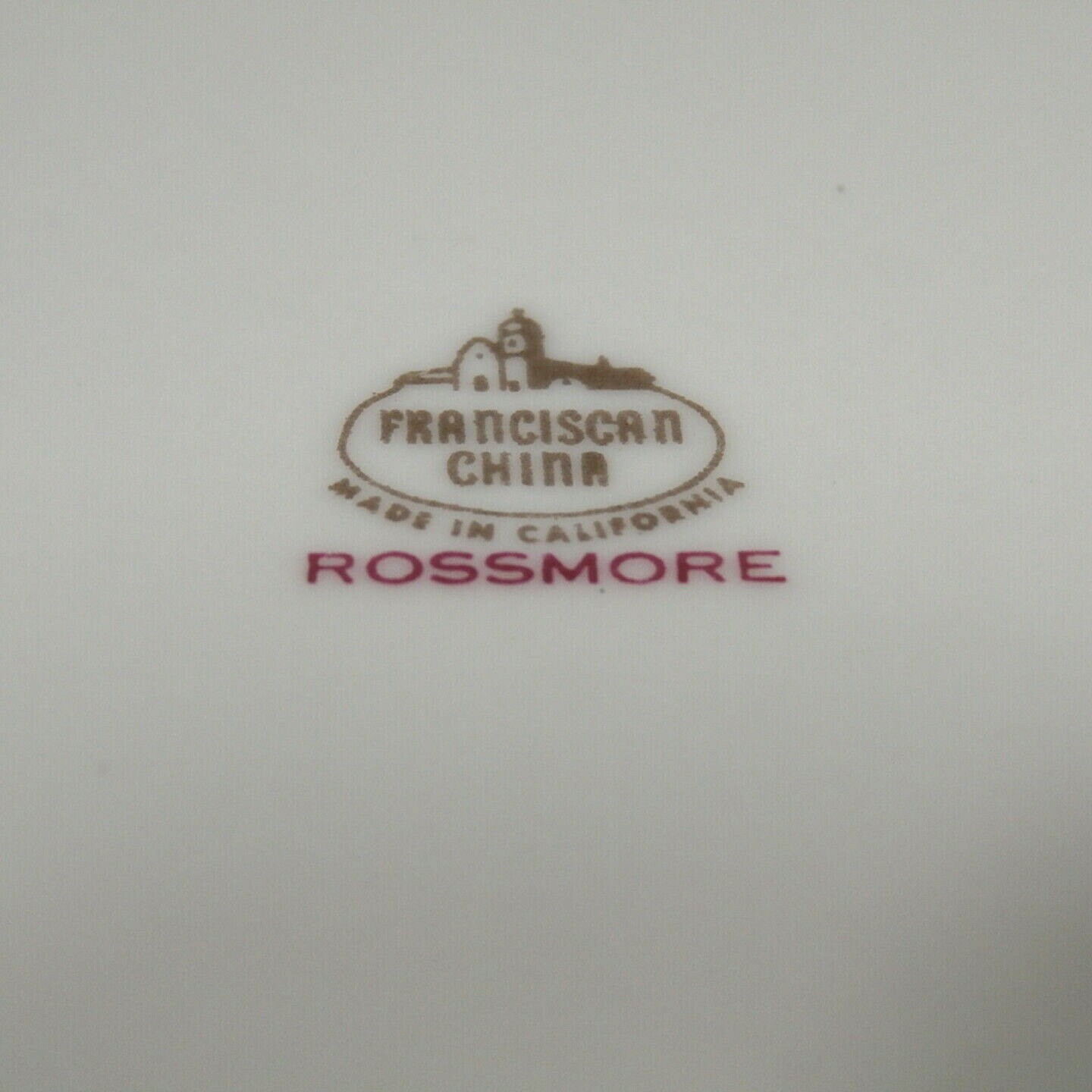 Vintage Franciscan China Rossmore 13.5″ Porcelain China Round Serving Platter