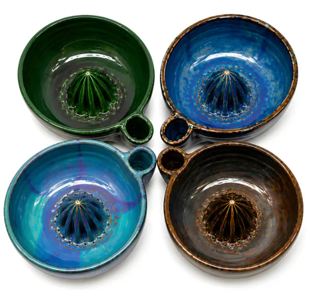 Hand made Berry Bowls available in 4 colors