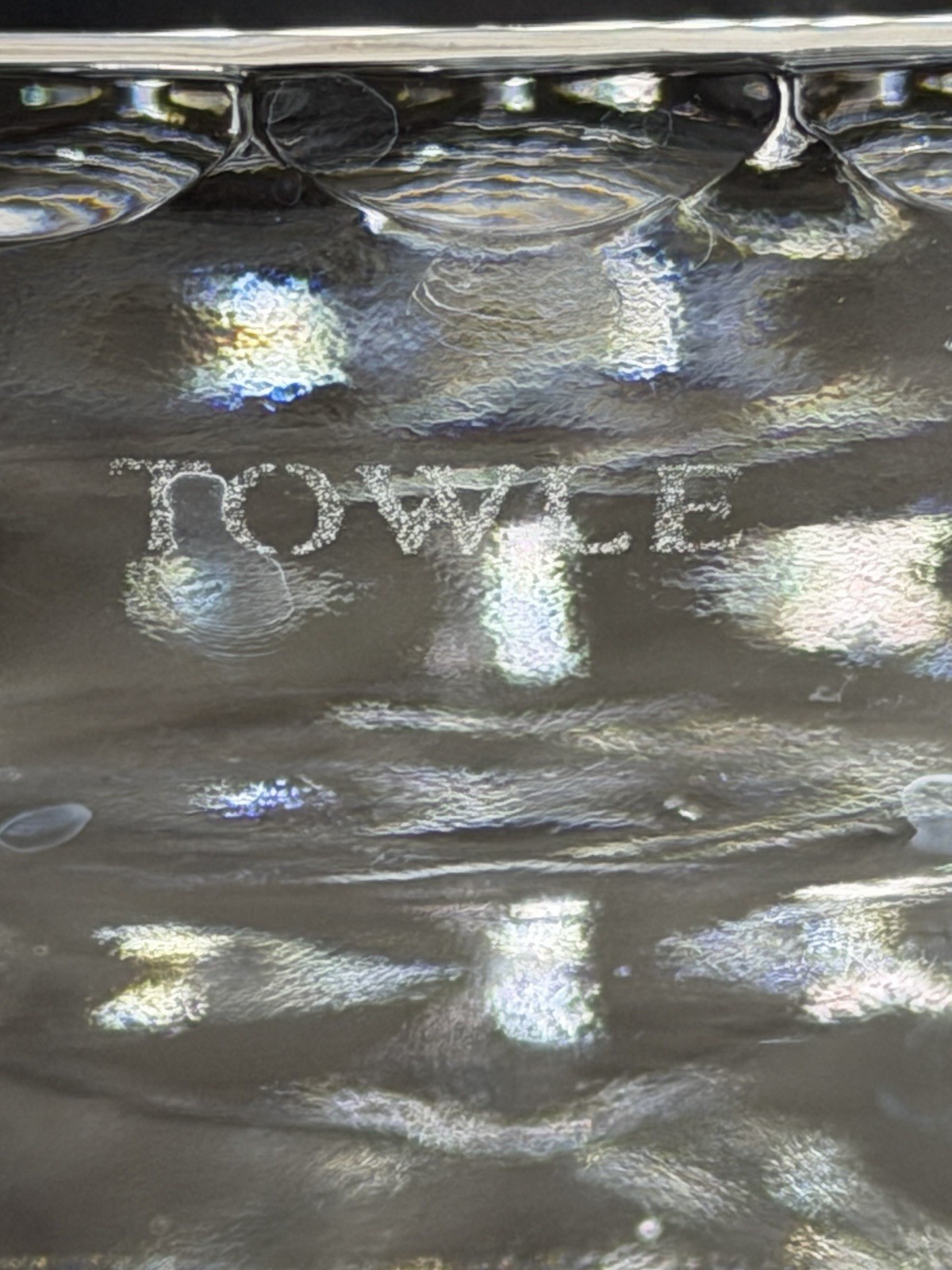 14″ TOWLE 24% Lead Crystal Footed Centerpiece Pedestal Bowl – Czech Republic